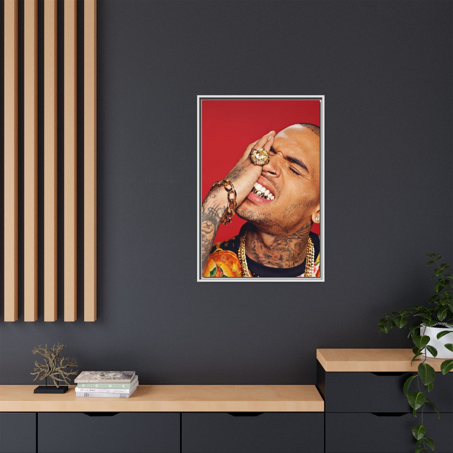 BREEZY CANVAS WITH FRAME
