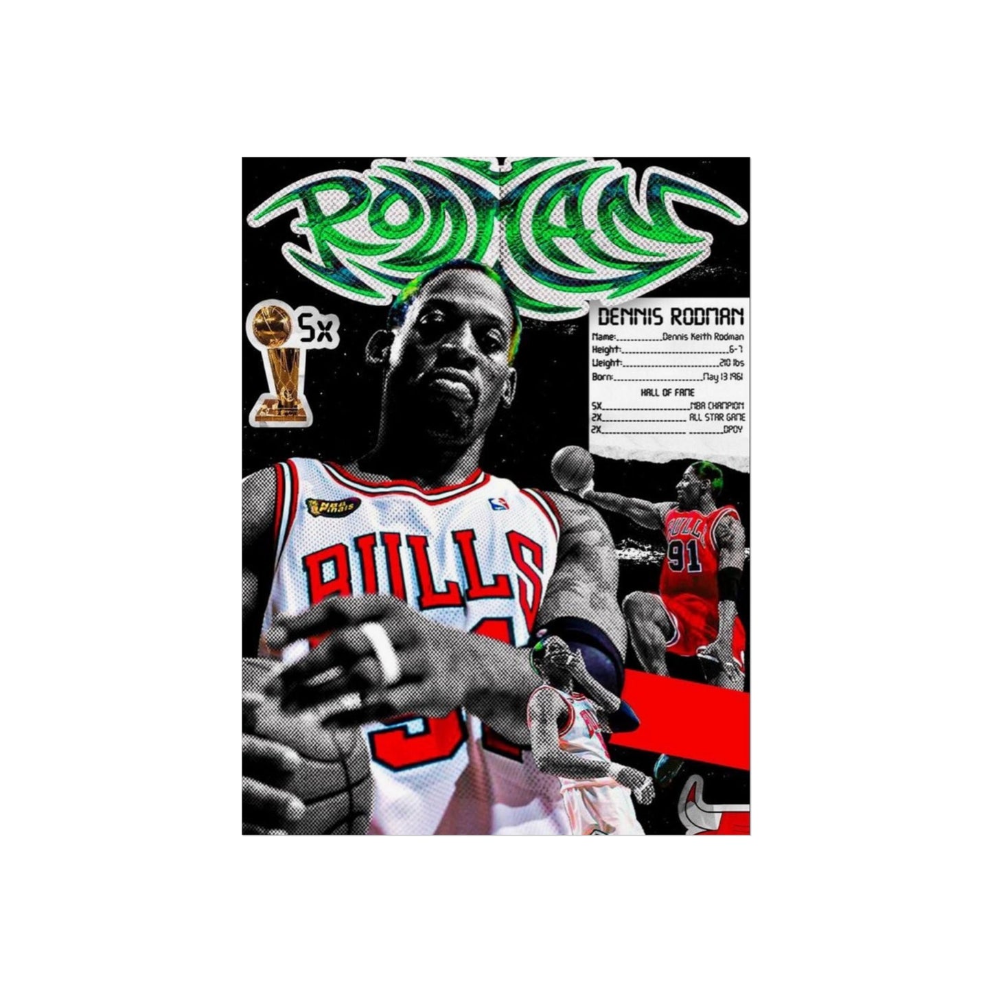 RODMAN POSTER