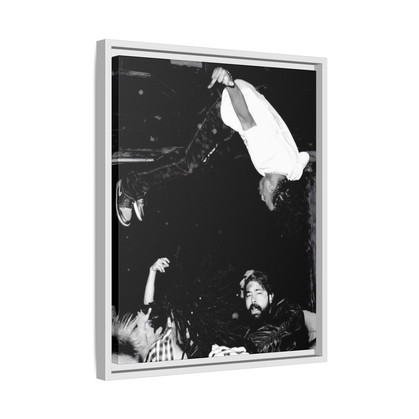 DIE LIT CANVAS WITH FRAME