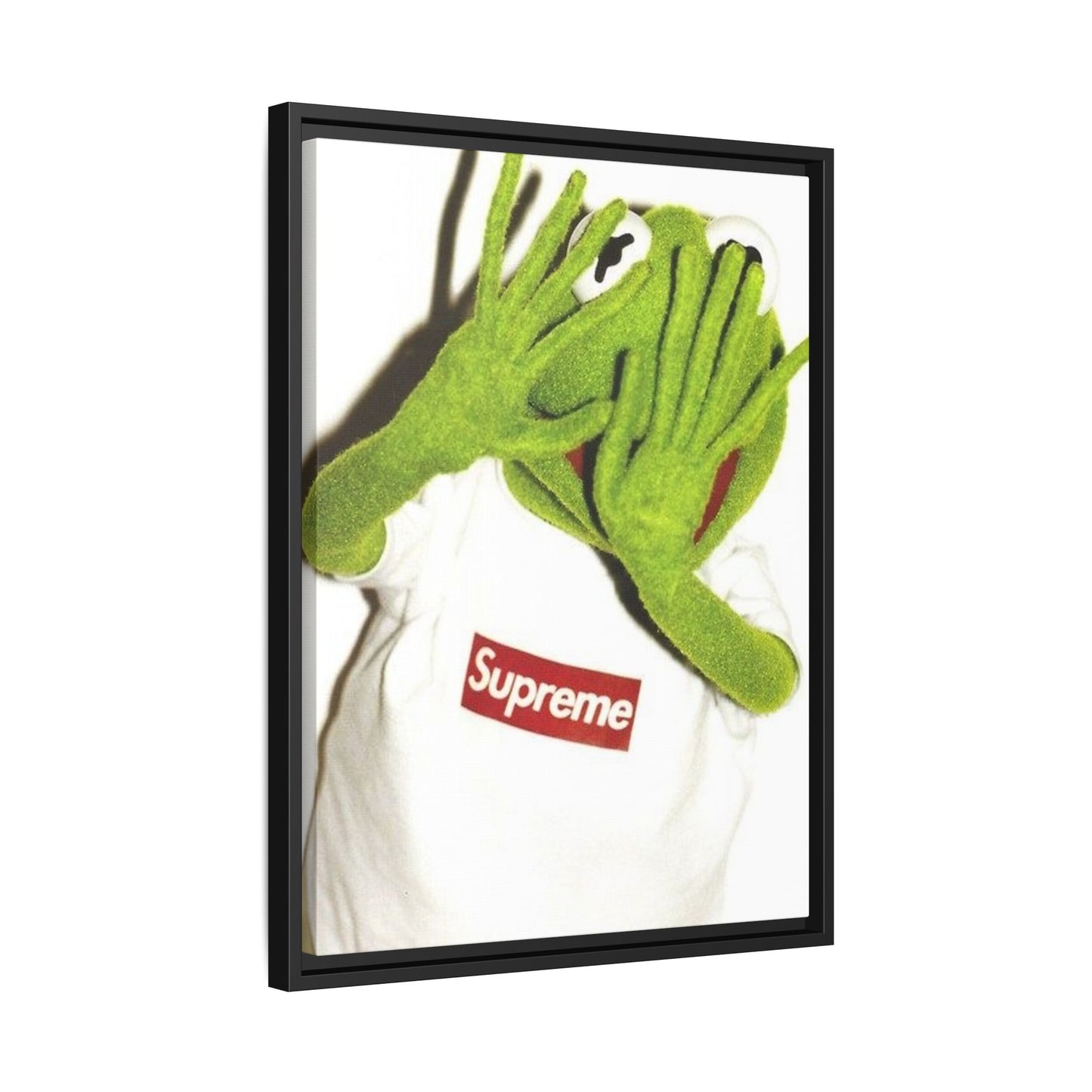 KERMIT CANVAS WITH FRAME