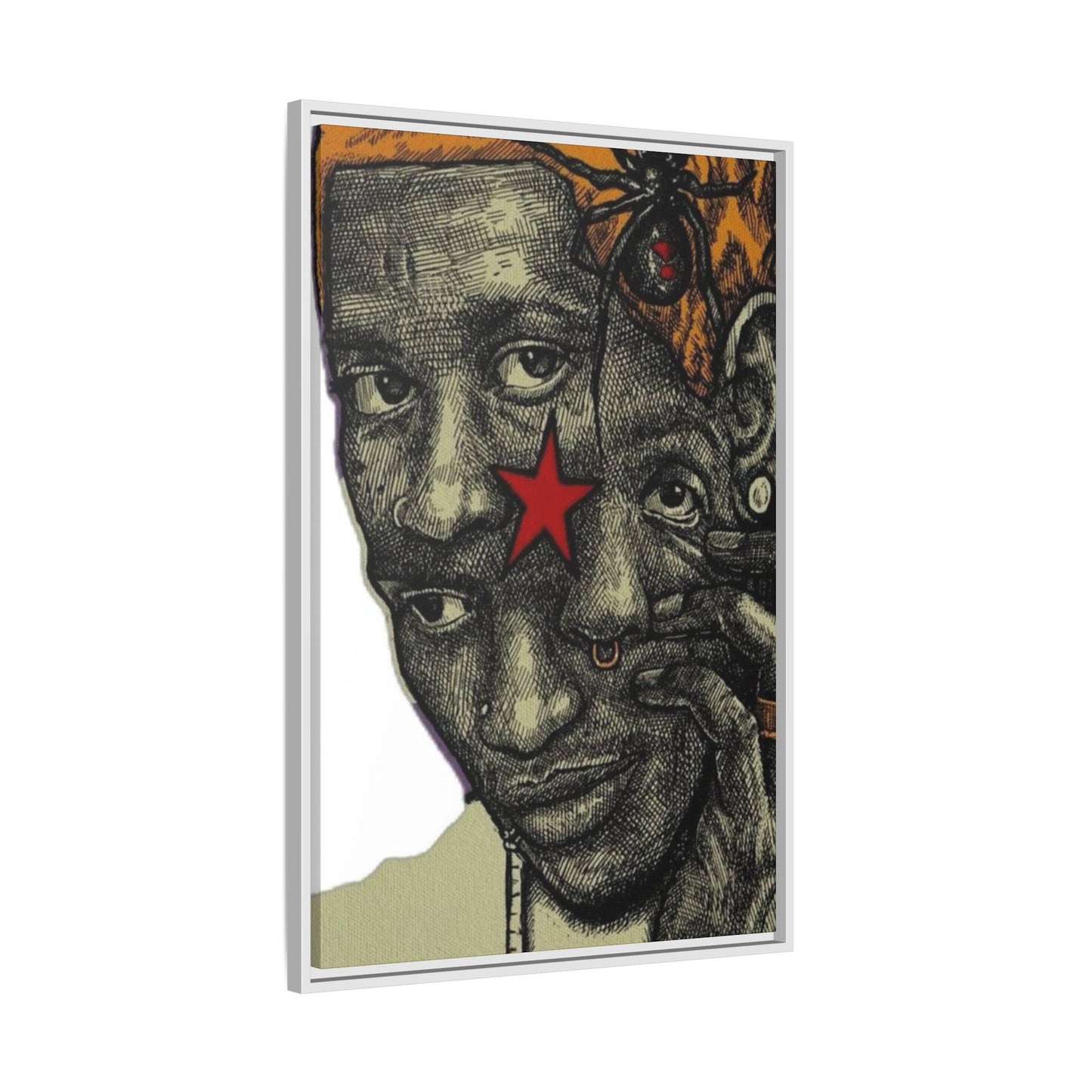 THUG FREE CANVAS WITH FRAME