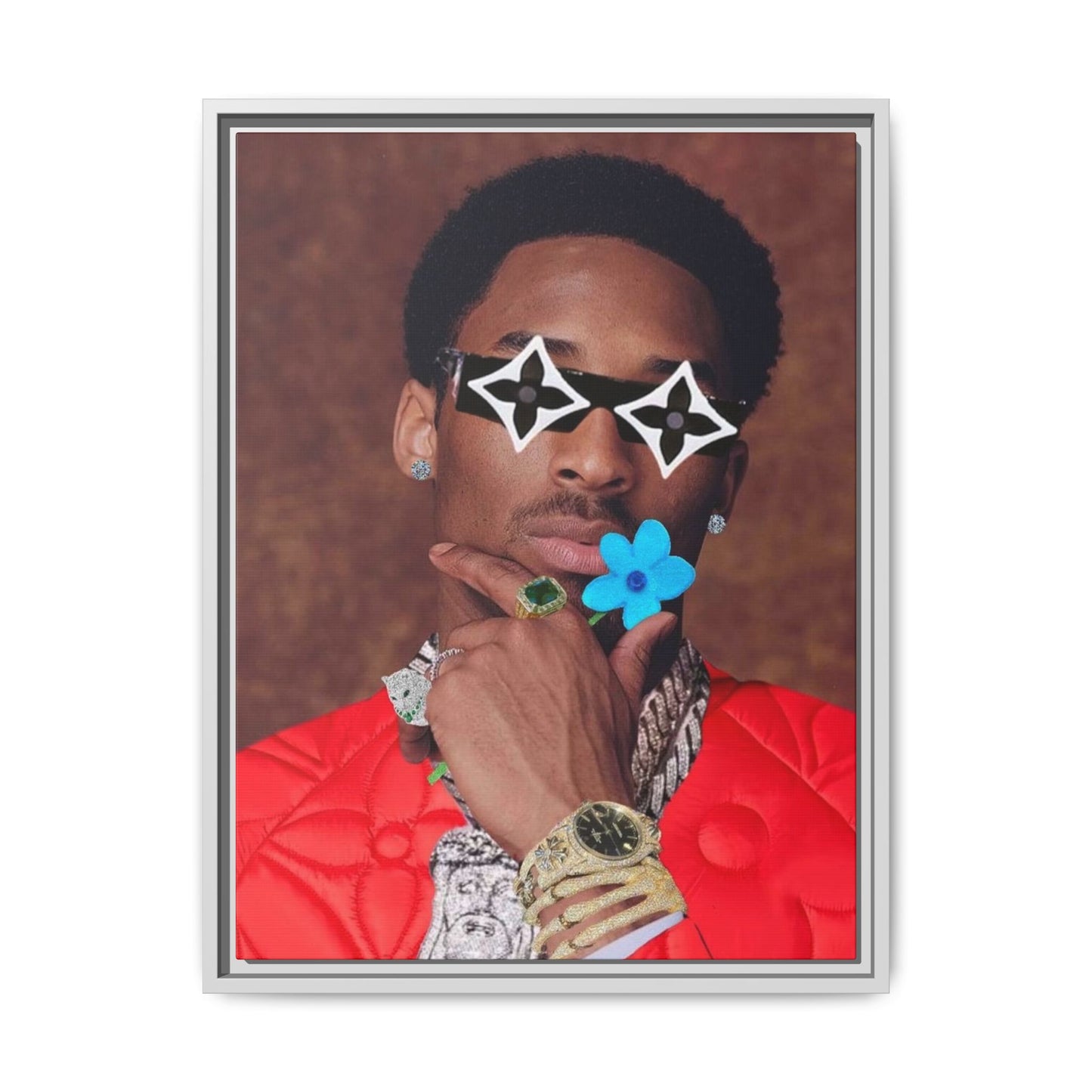 KOBE CANVAS WITH FRAME