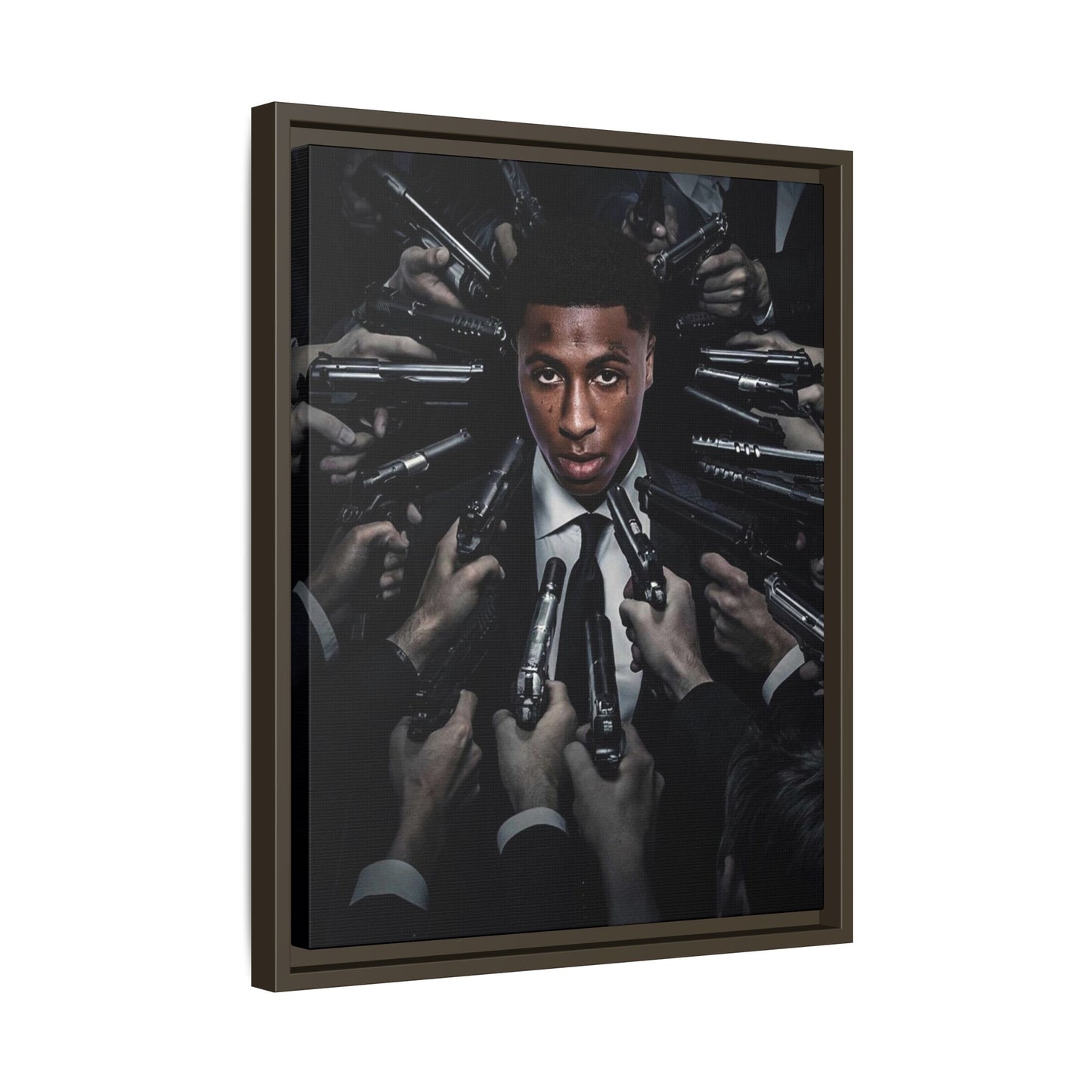 YOUNGBOY CANVAS WITH FRAME