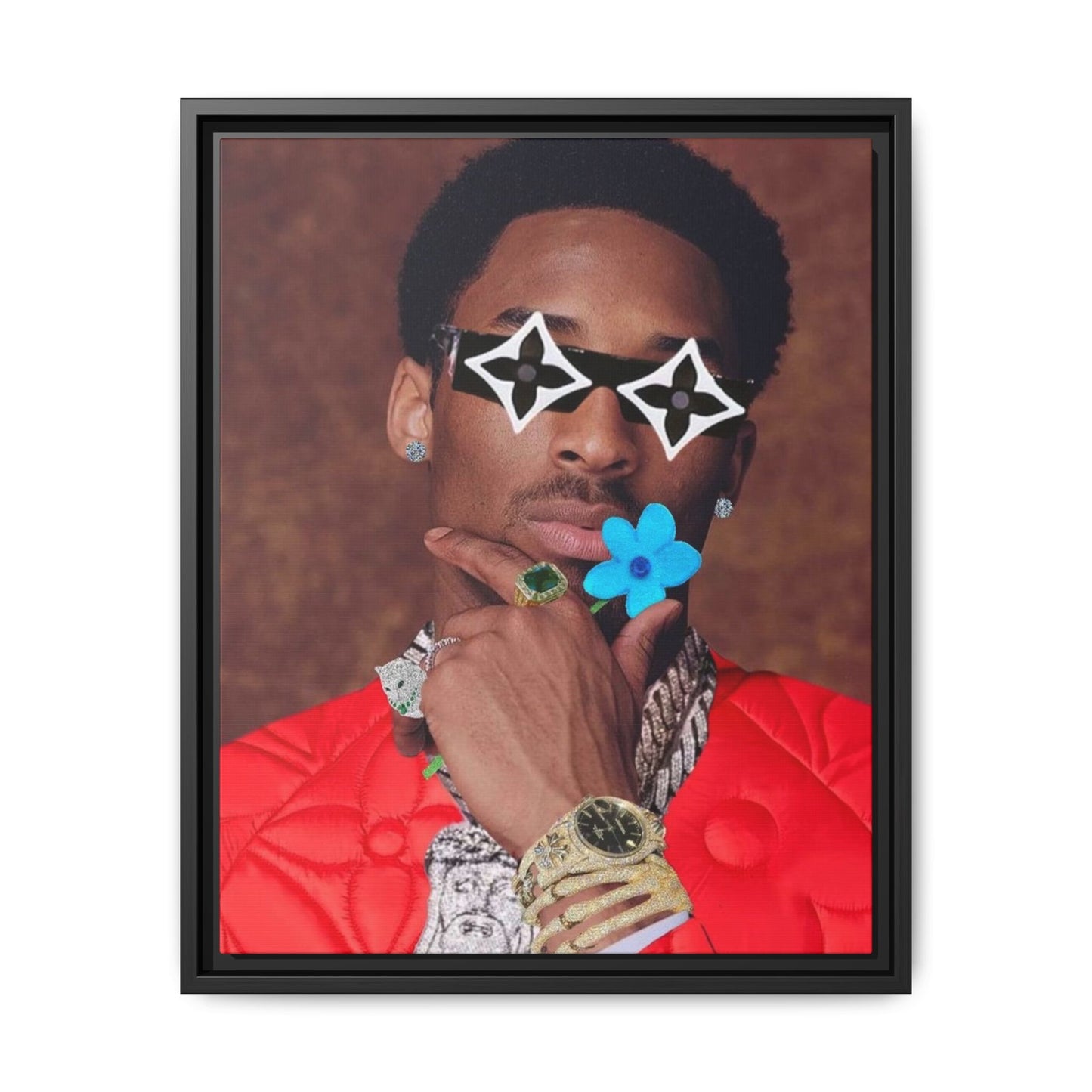 KOBE CANVAS WITH FRAME