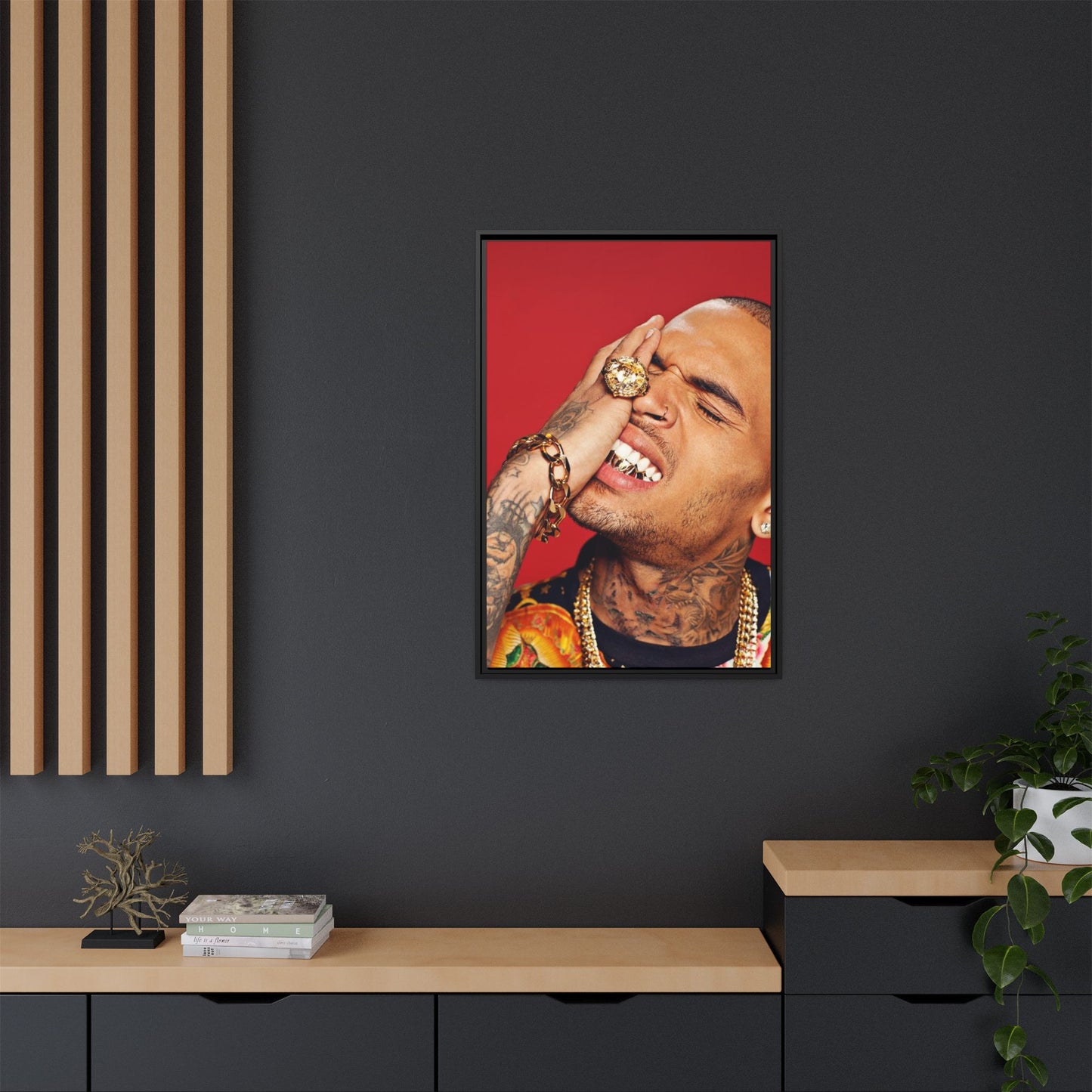 BREEZY CANVAS WITH FRAME