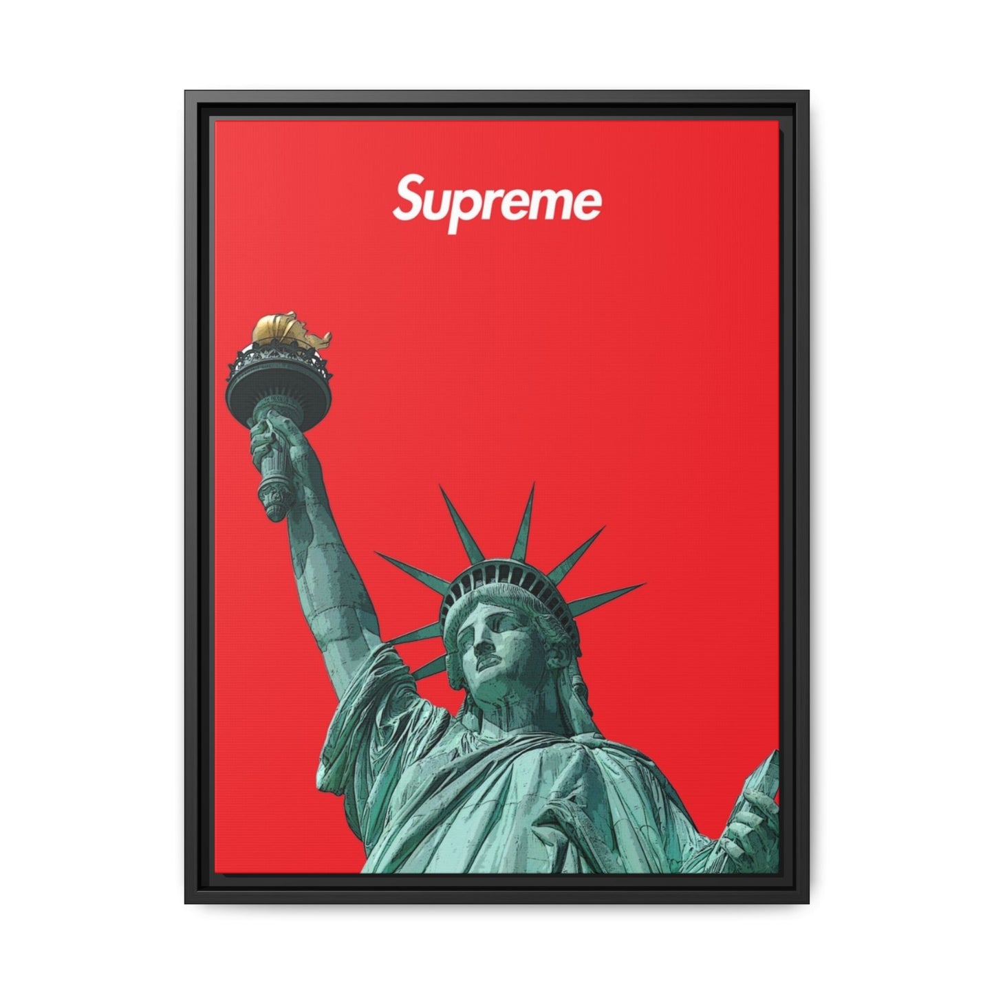 NY SUPREME CANVAS WITH FRAME