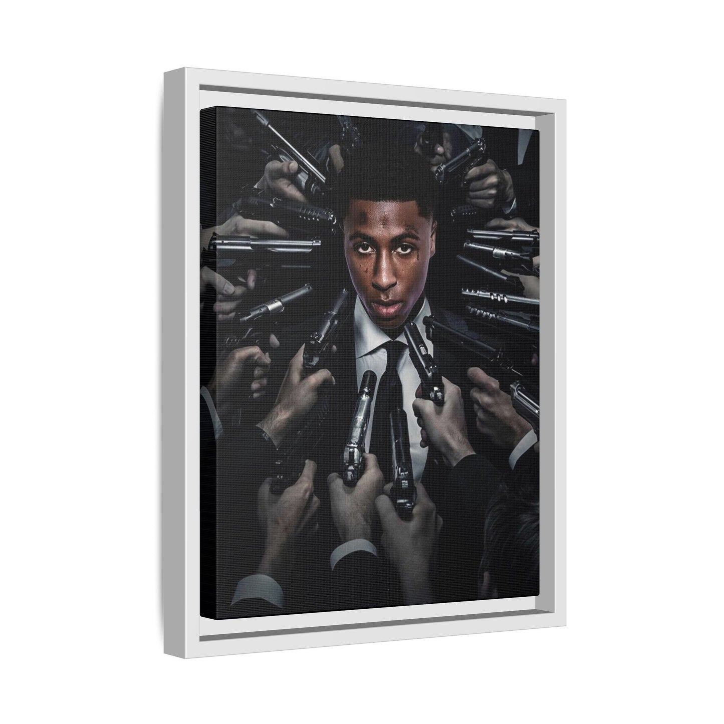 YOUNGBOY CANVAS WITH FRAME