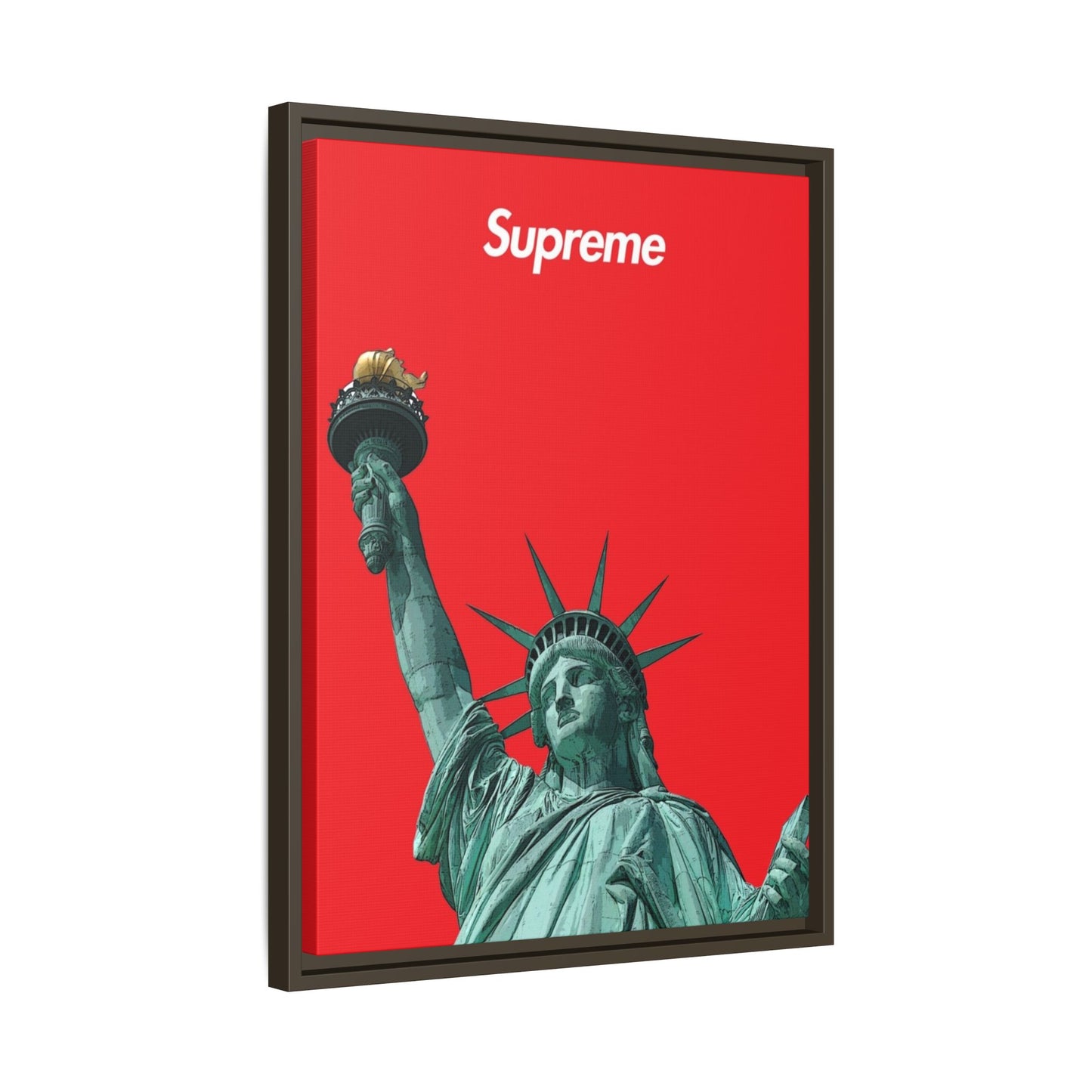 NY SUPREME CANVAS WITH FRAME