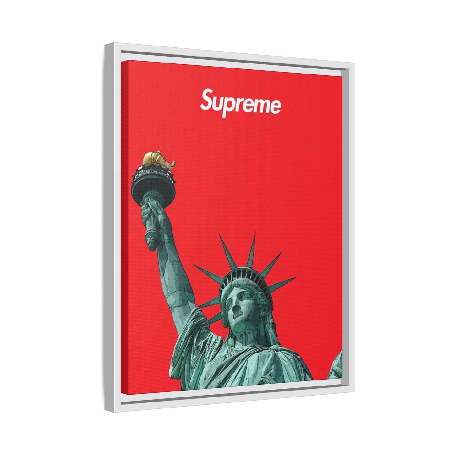 NY SUPREME CANVAS WITH FRAME
