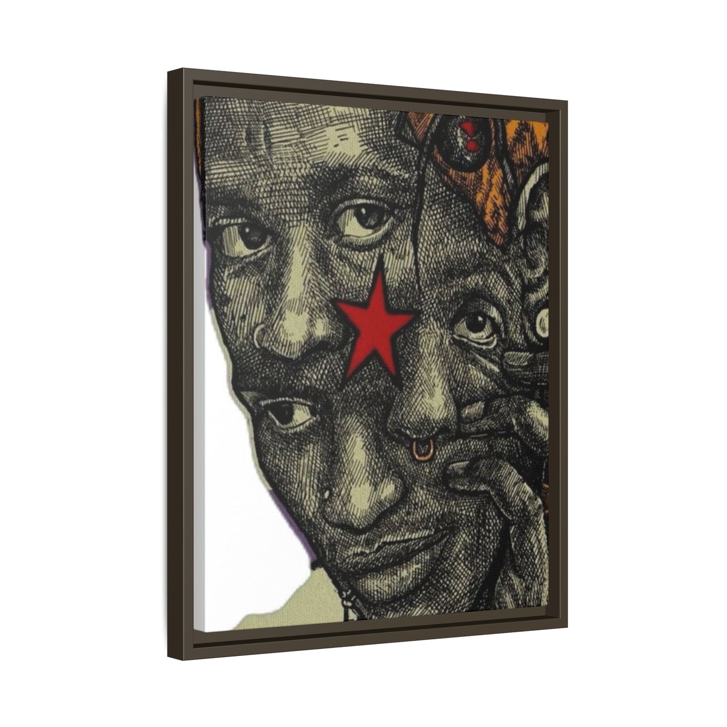 THUG FREE CANVAS WITH FRAME