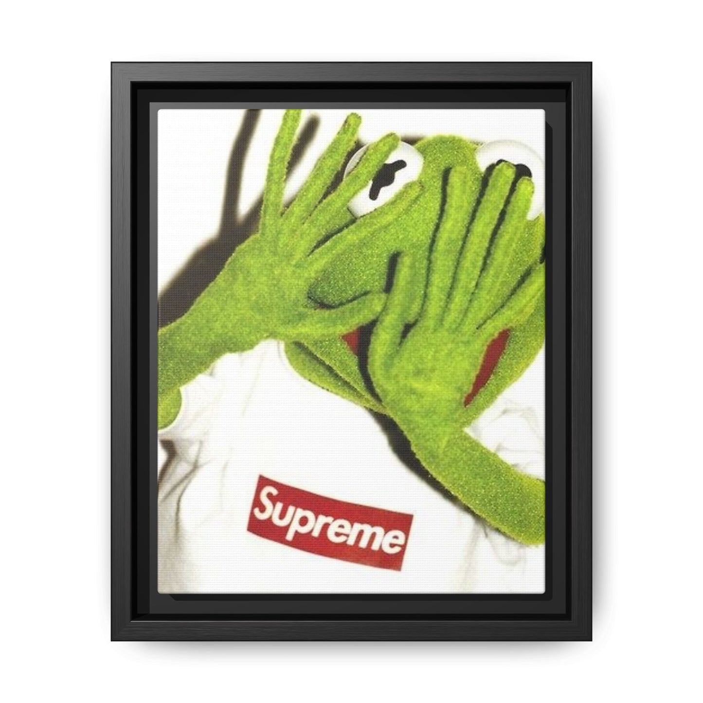 KERMIT CANVAS WITH FRAME