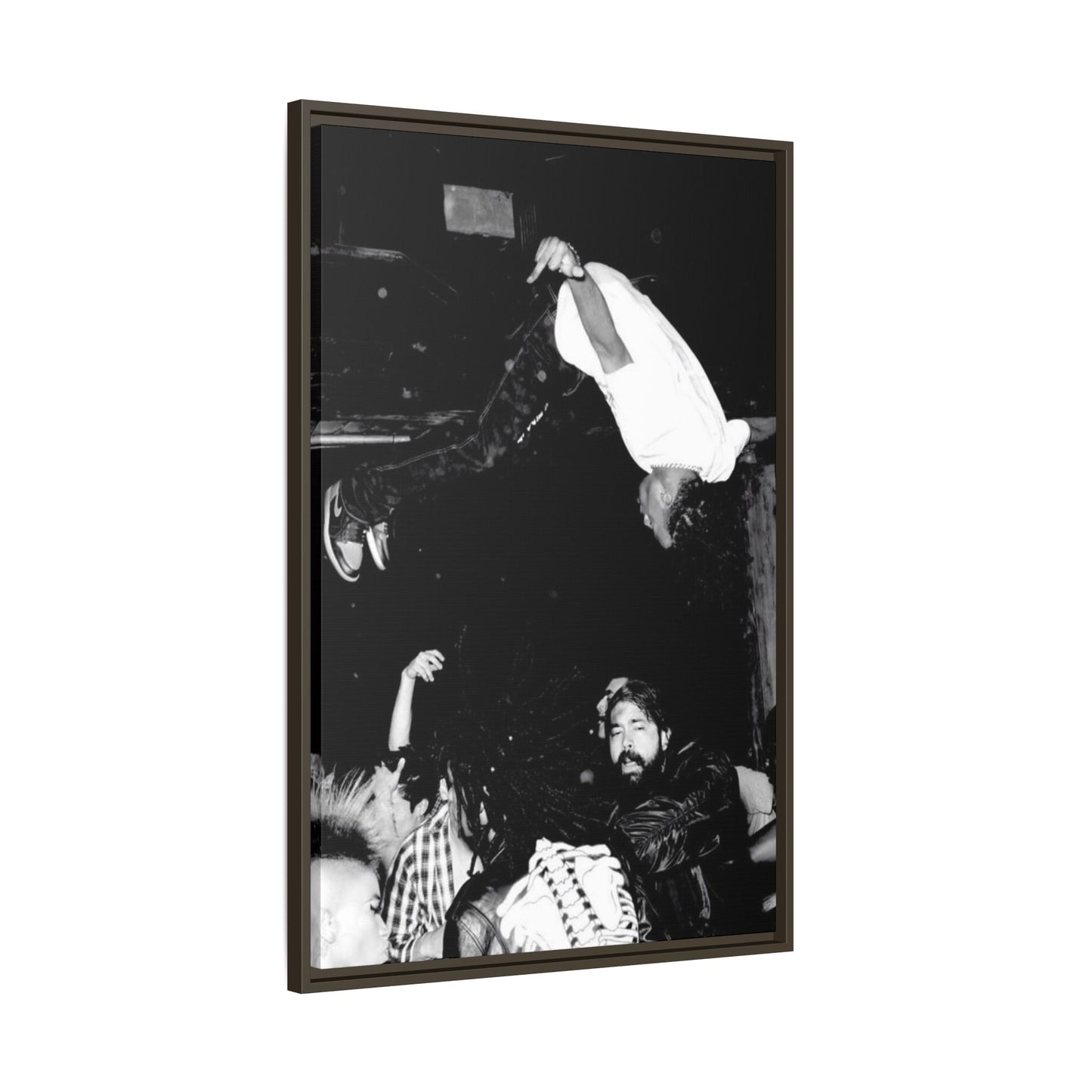 DIE LIT CANVAS WITH FRAME