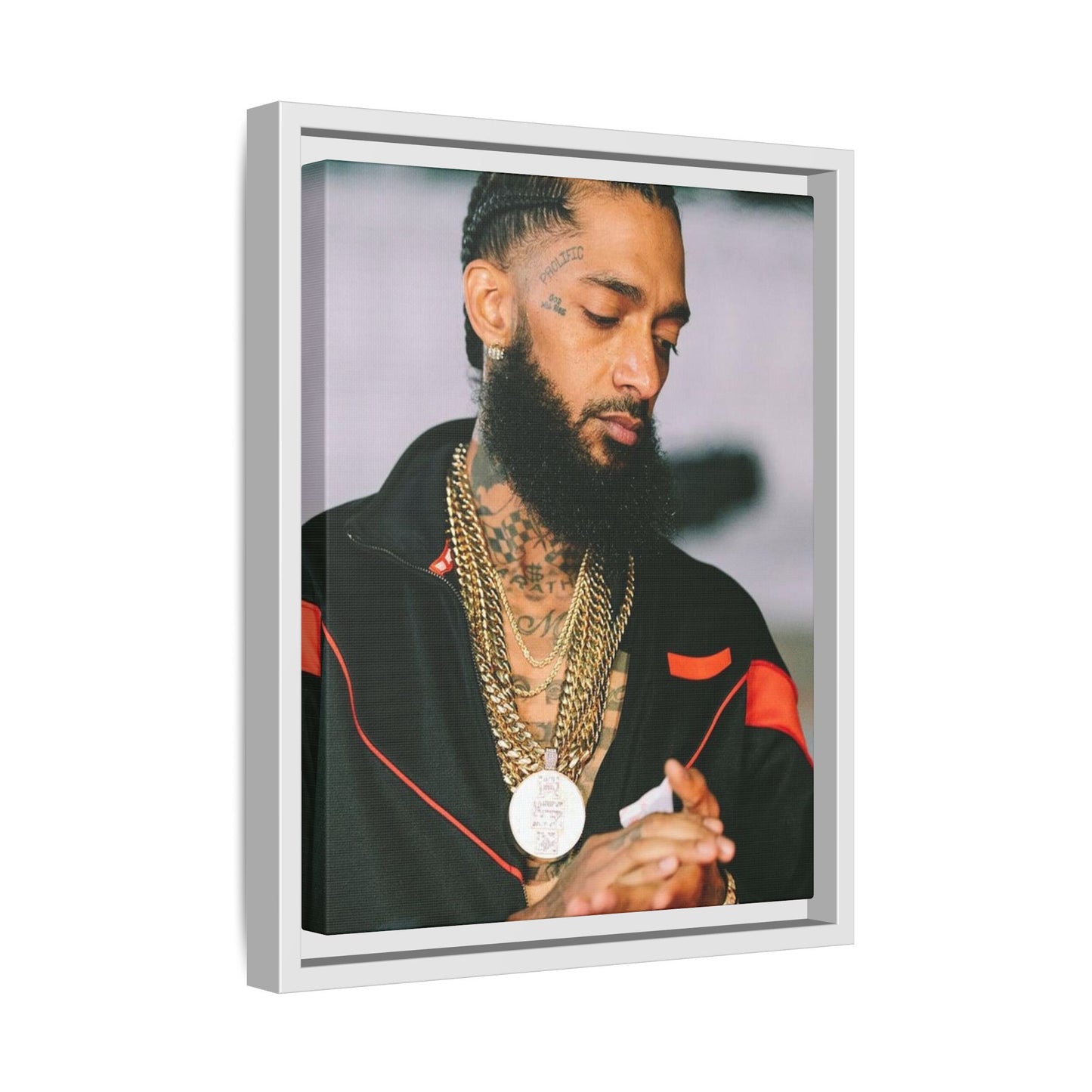 HU$$LE CANVAS WITH FRAME