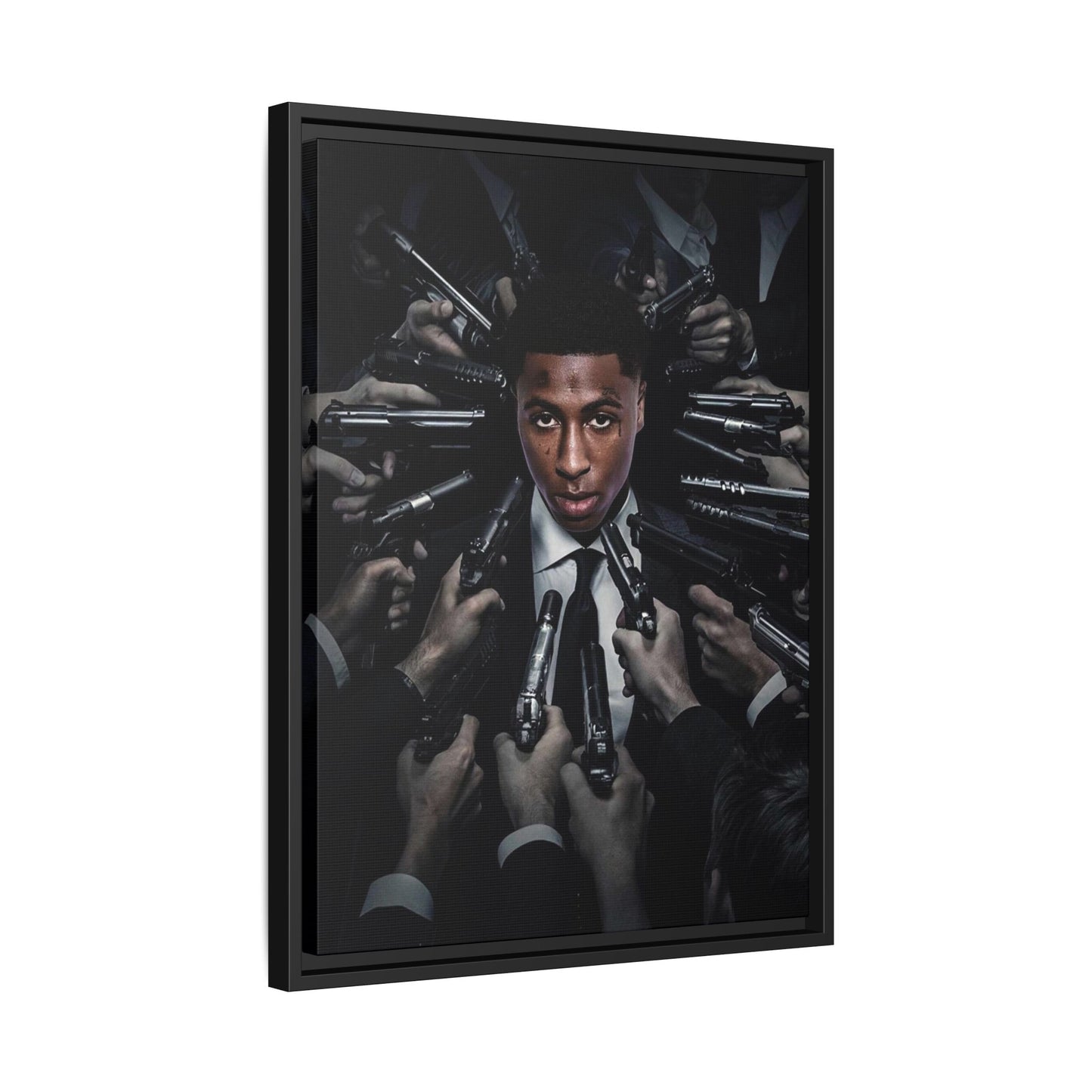 YOUNGBOY CANVAS WITH FRAME