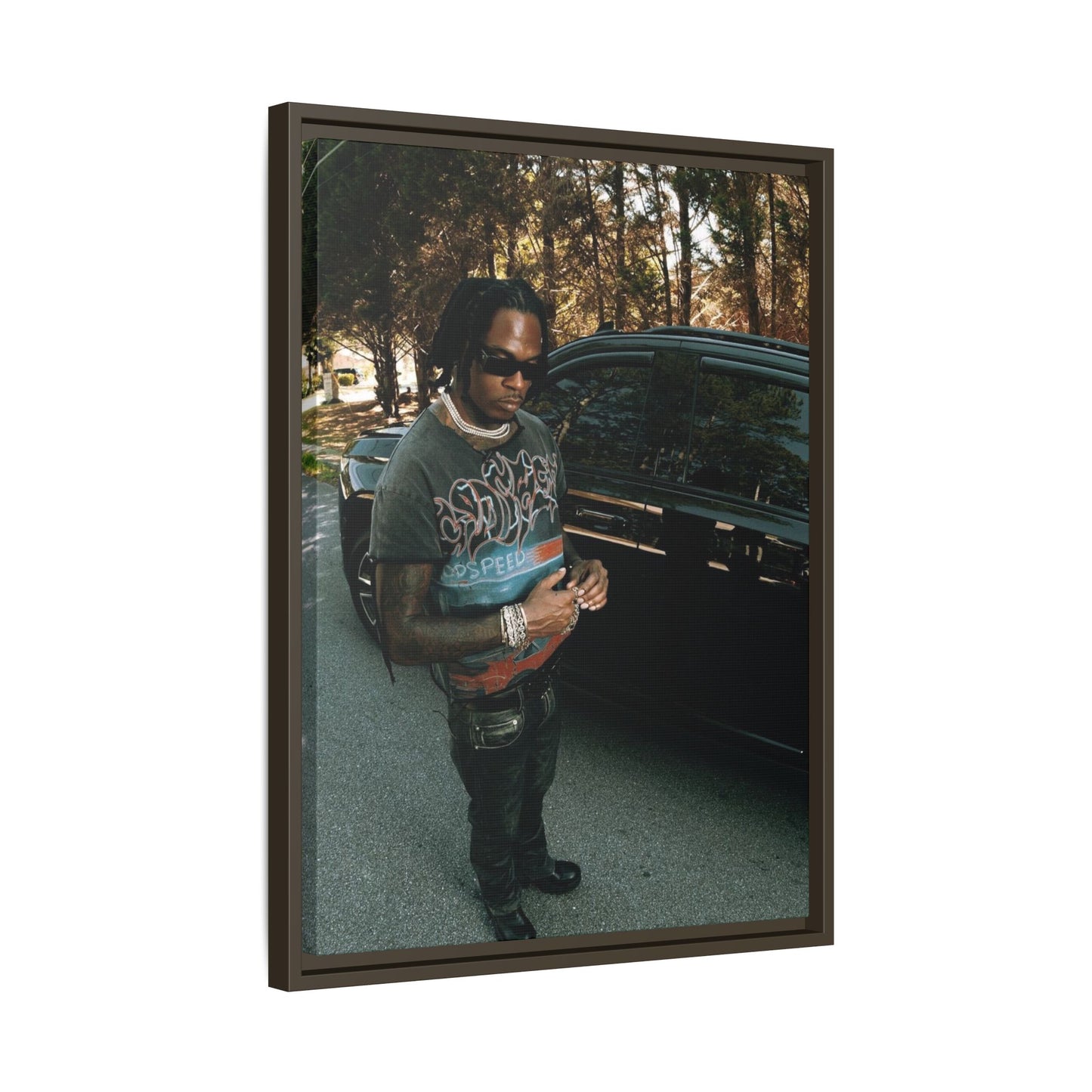 GUNNA CANVAS WITH FRAME