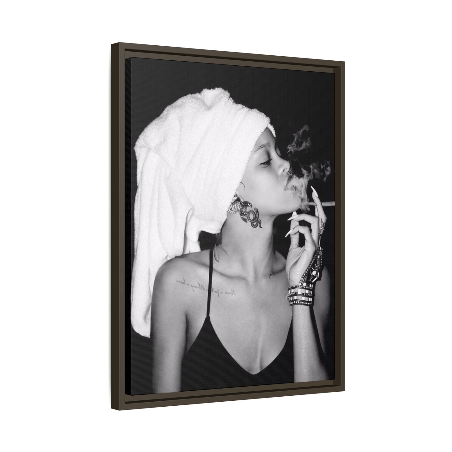 BADGAL CANVAS WITH FRAME