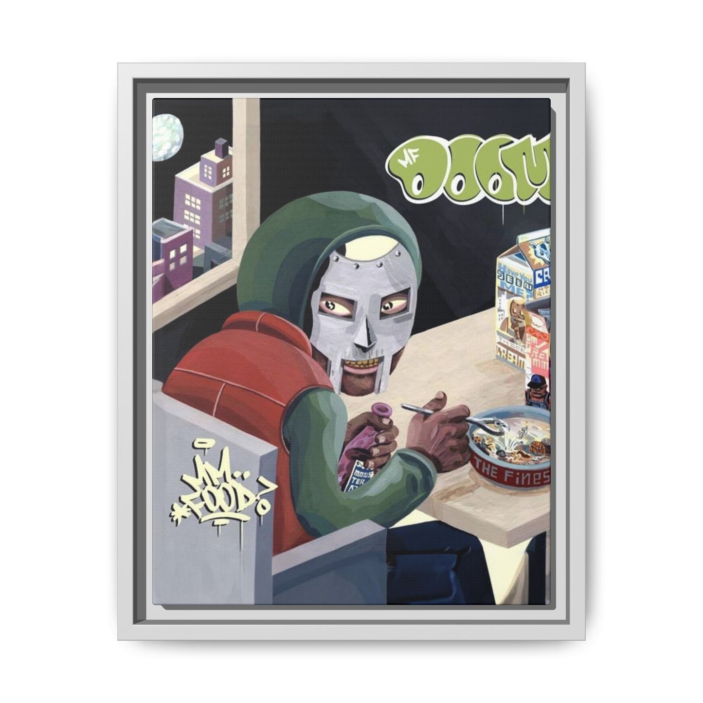 DOOM CANVAS WITH FRAME