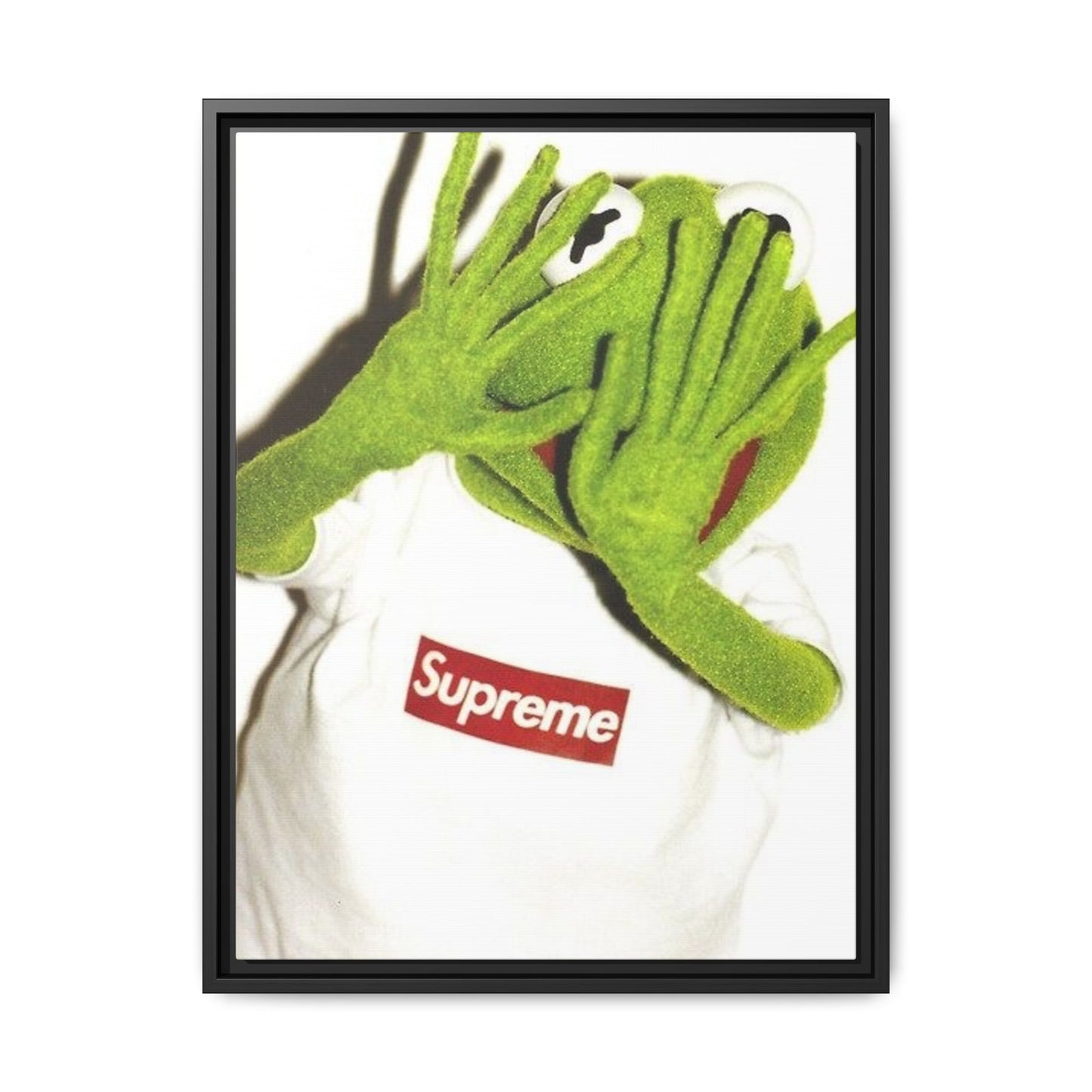 KERMIT CANVAS WITH FRAME