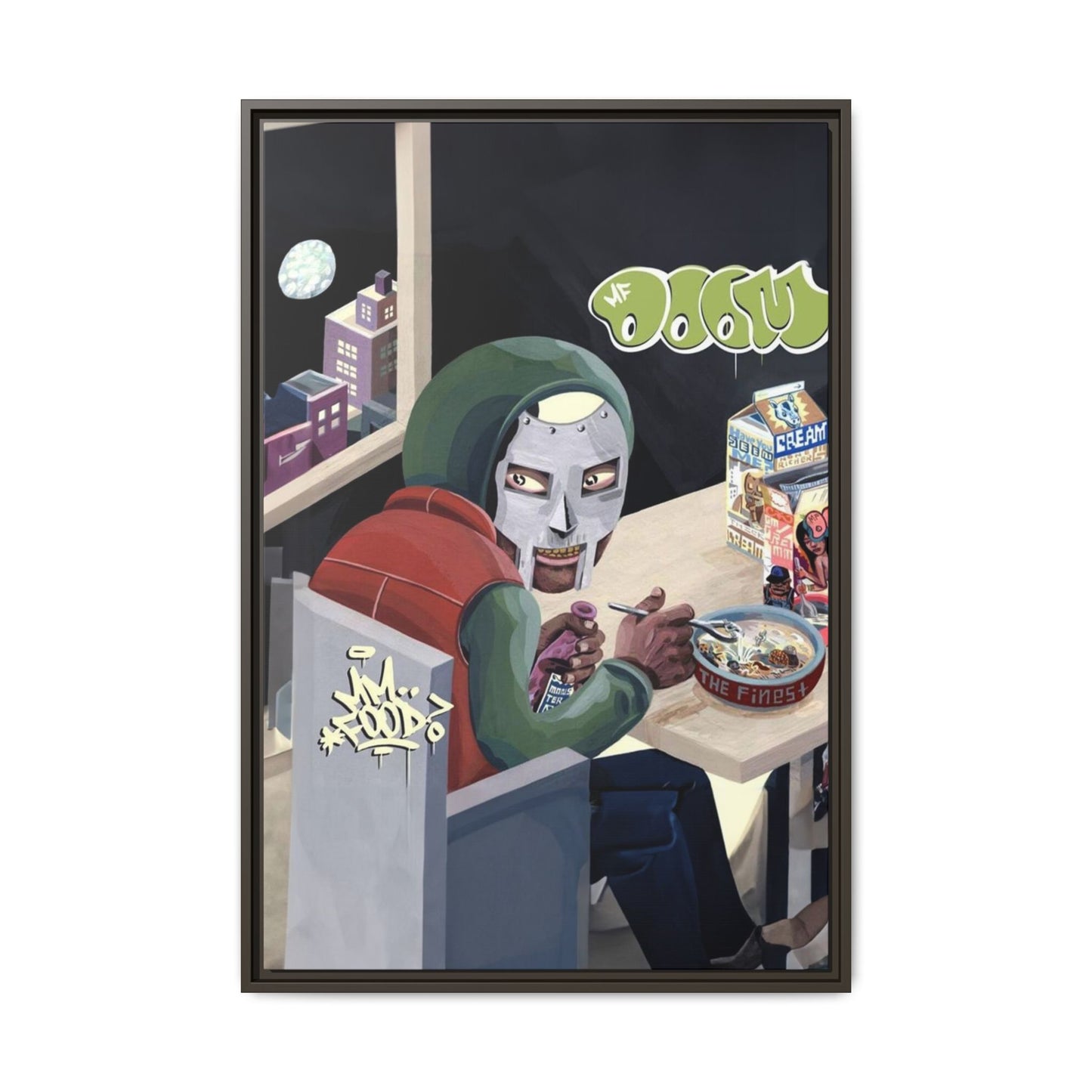 DOOM CANVAS WITH FRAME