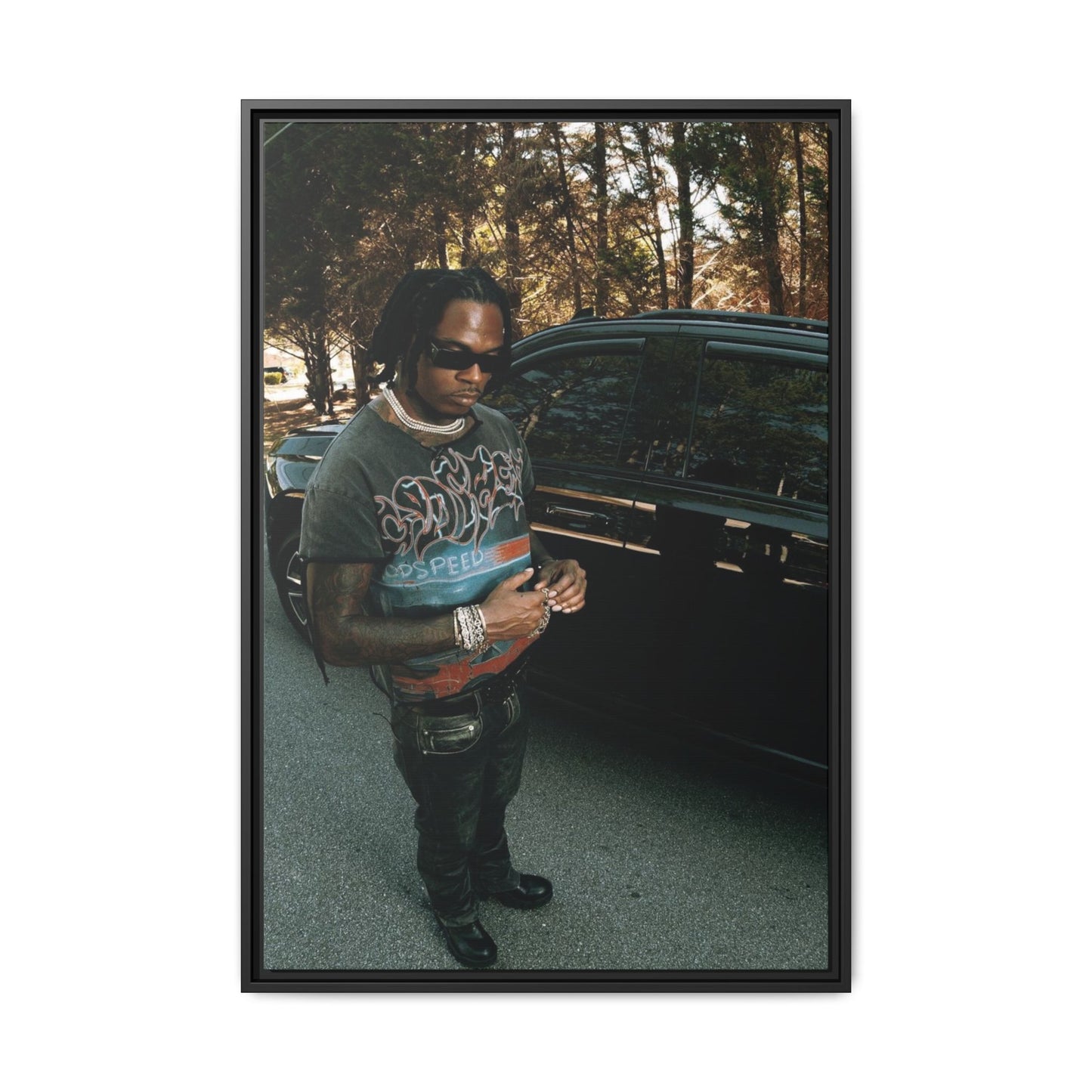 GUNNA CANVAS WITH FRAME