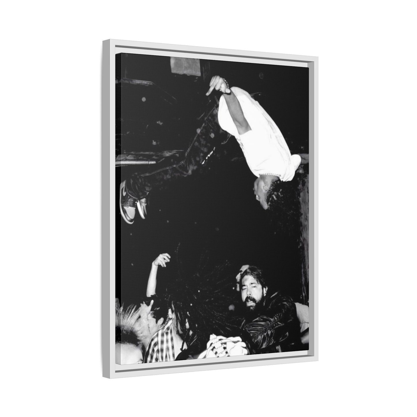 DIE LIT CANVAS WITH FRAME