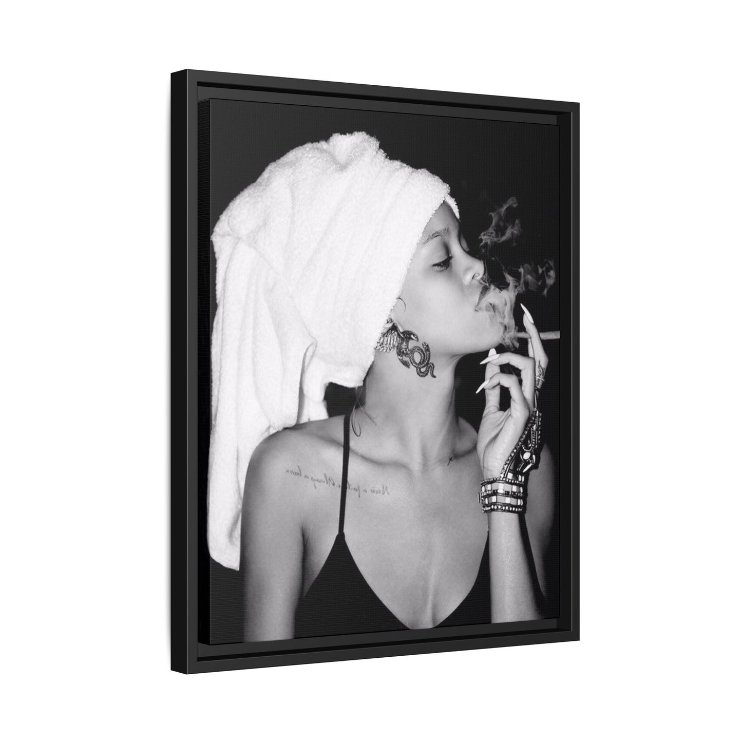 BADGAL CANVAS WITH FRAME