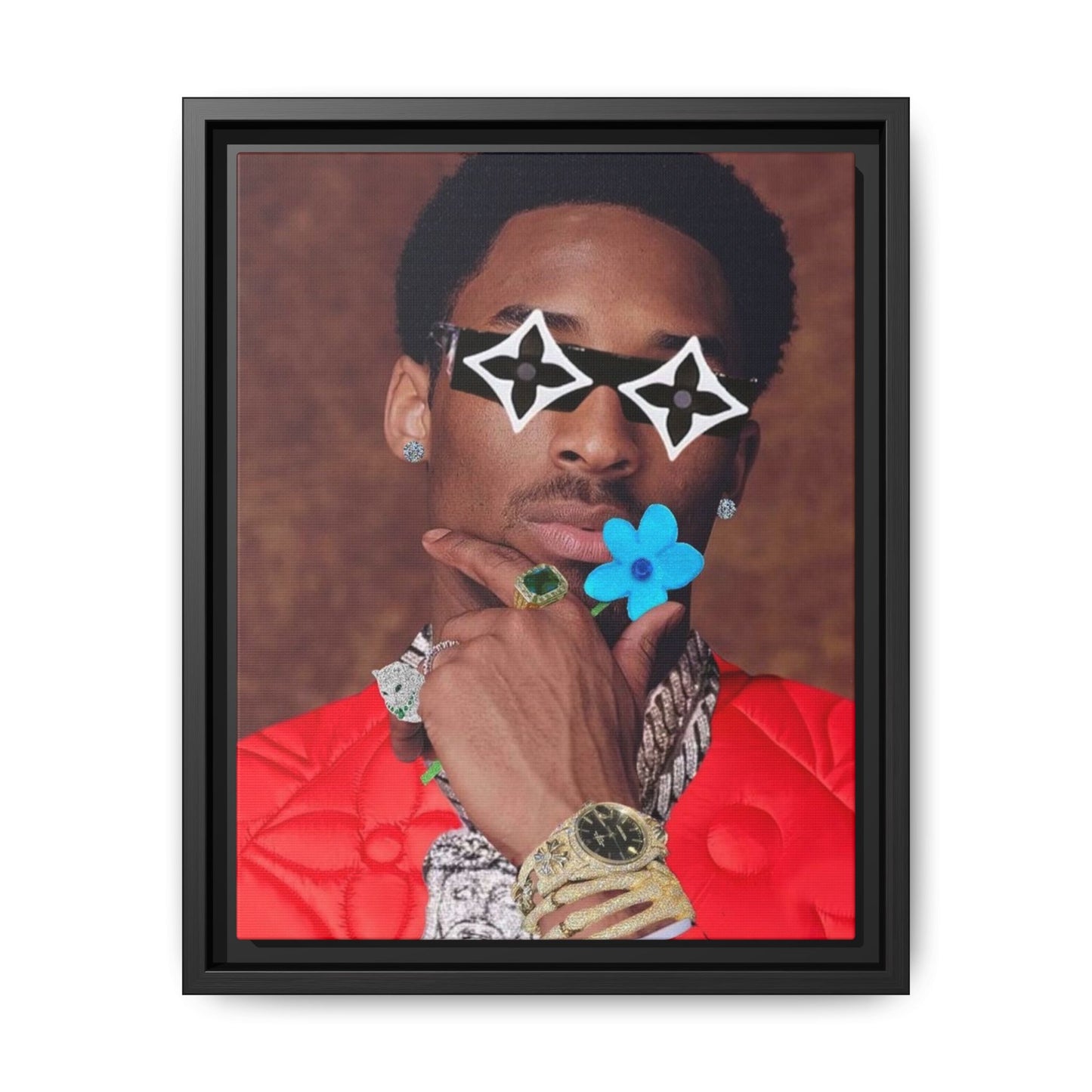 KOBE CANVAS WITH FRAME