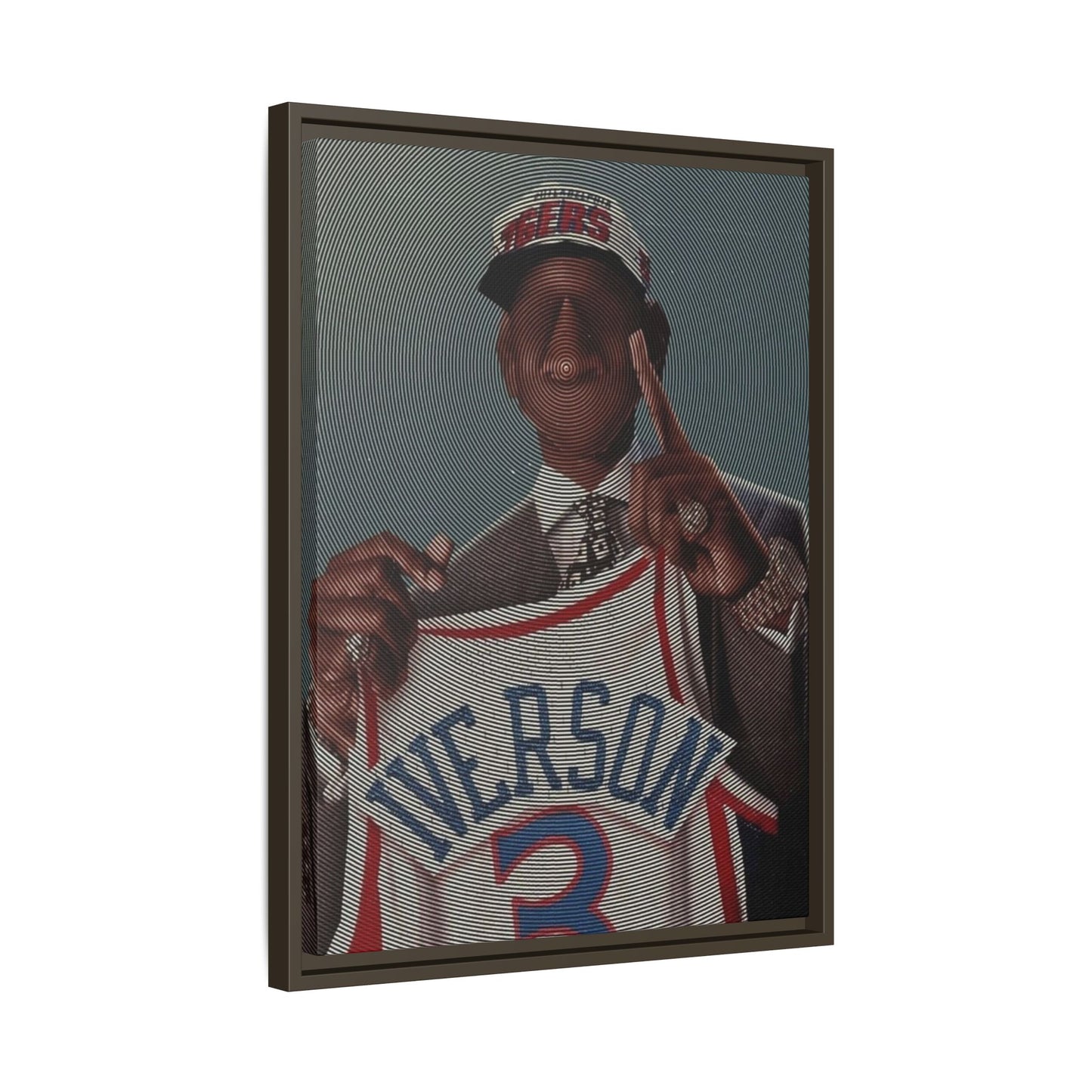 IVERSON CANVAS WITH FRAME