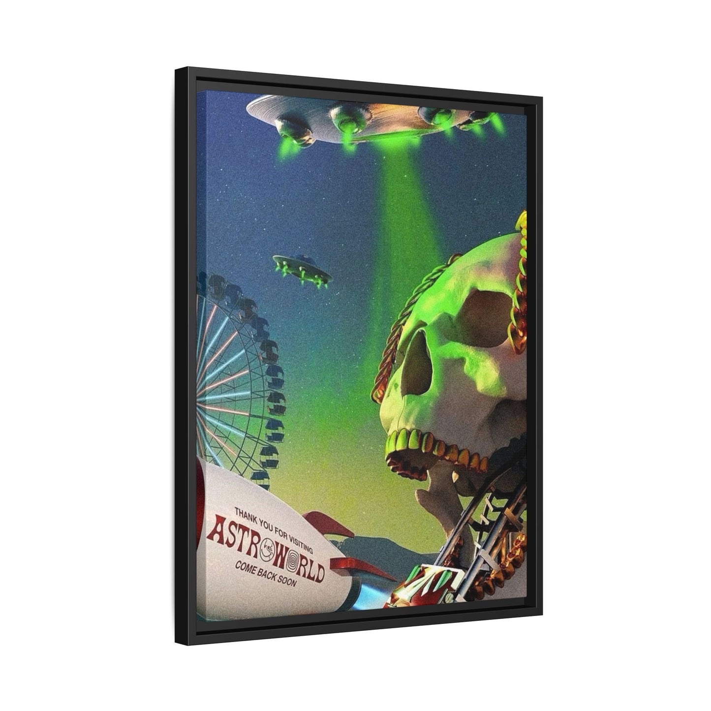 ASTROWORLD CANVAS WITH FRAME