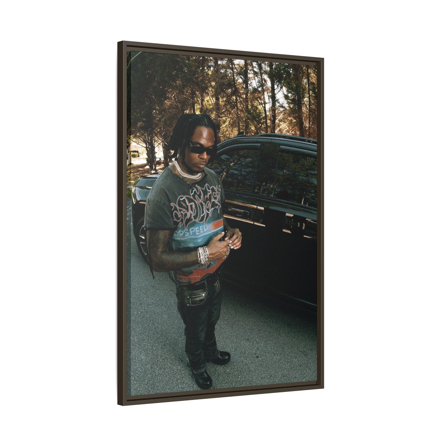 GUNNA CANVAS WITH FRAME