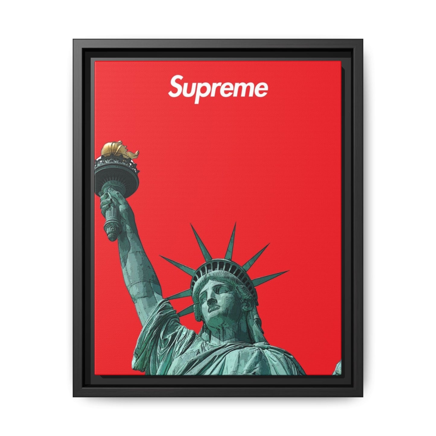 NY SUPREME CANVAS WITH FRAME
