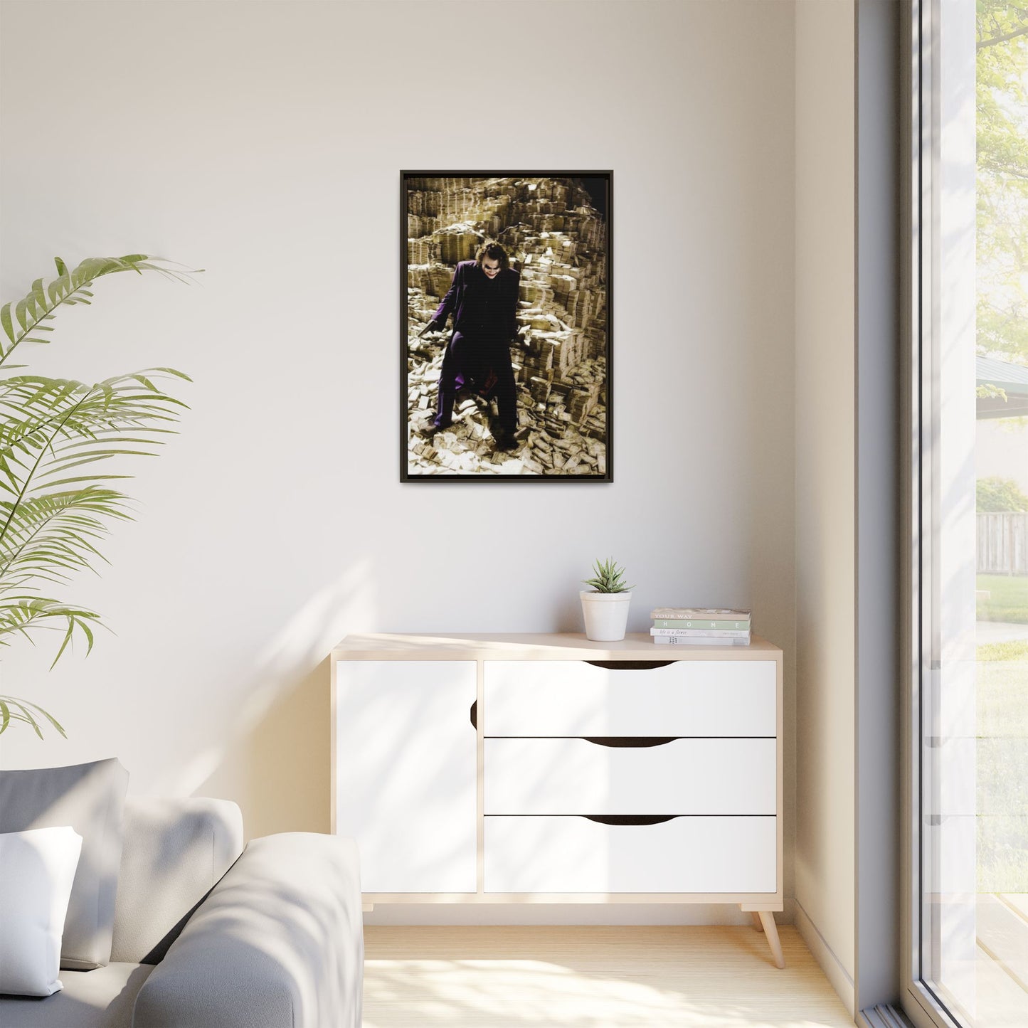 JOKER CANVAS WITH FRAME