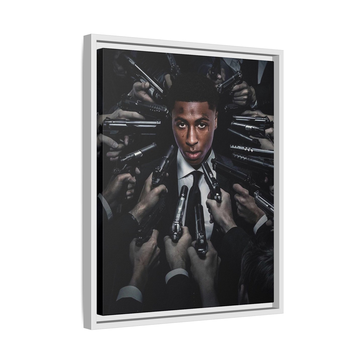 YOUNGBOY CANVAS WITH FRAME