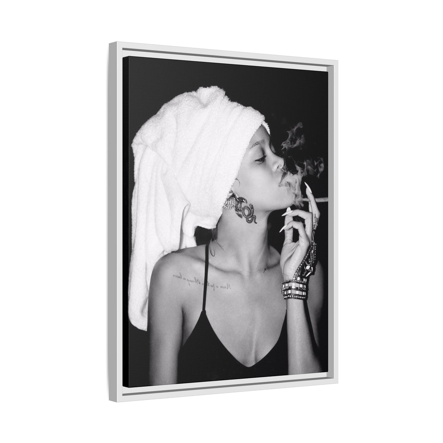 BADGAL CANVAS WITH FRAME