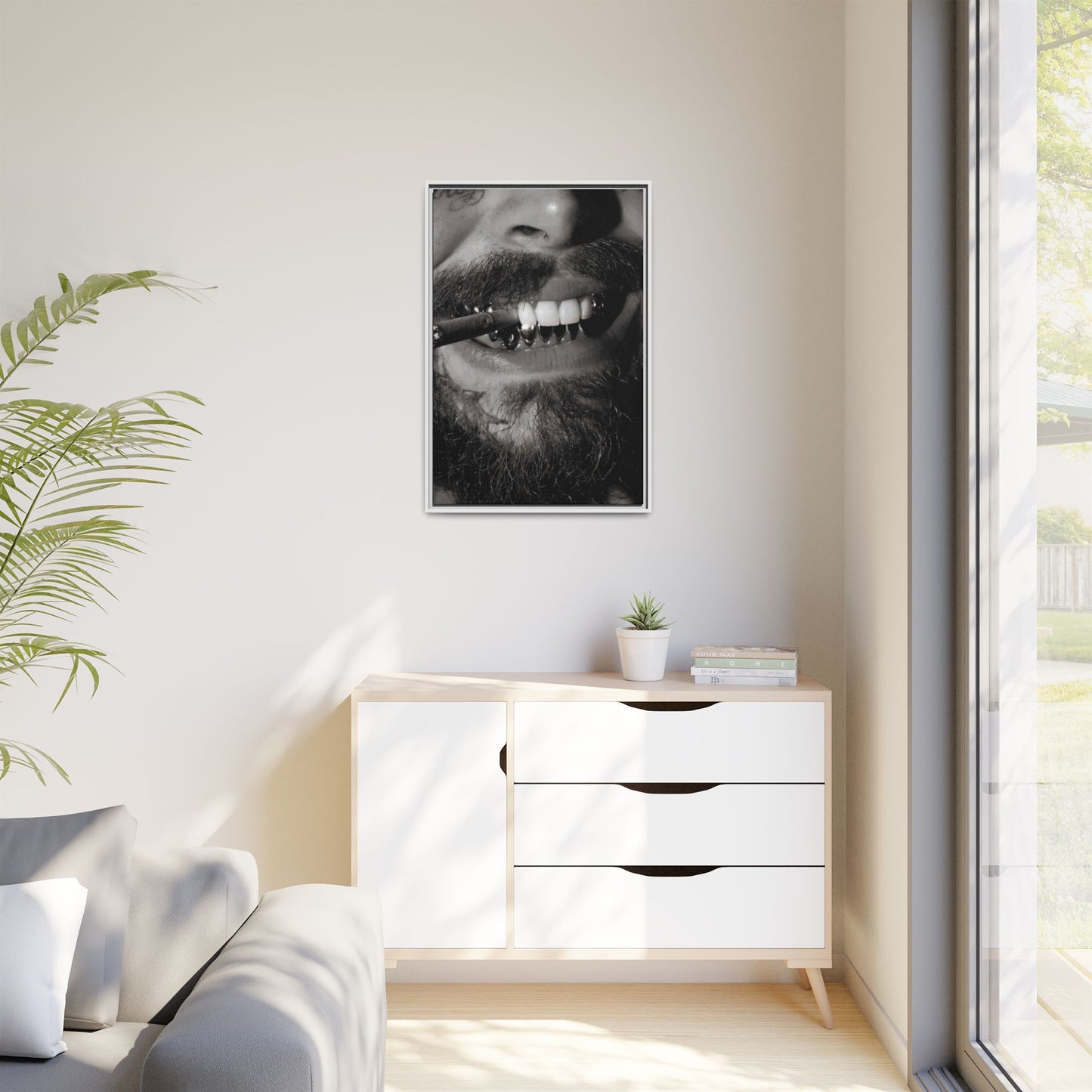 MALONE CANVAS WITH FRAME
