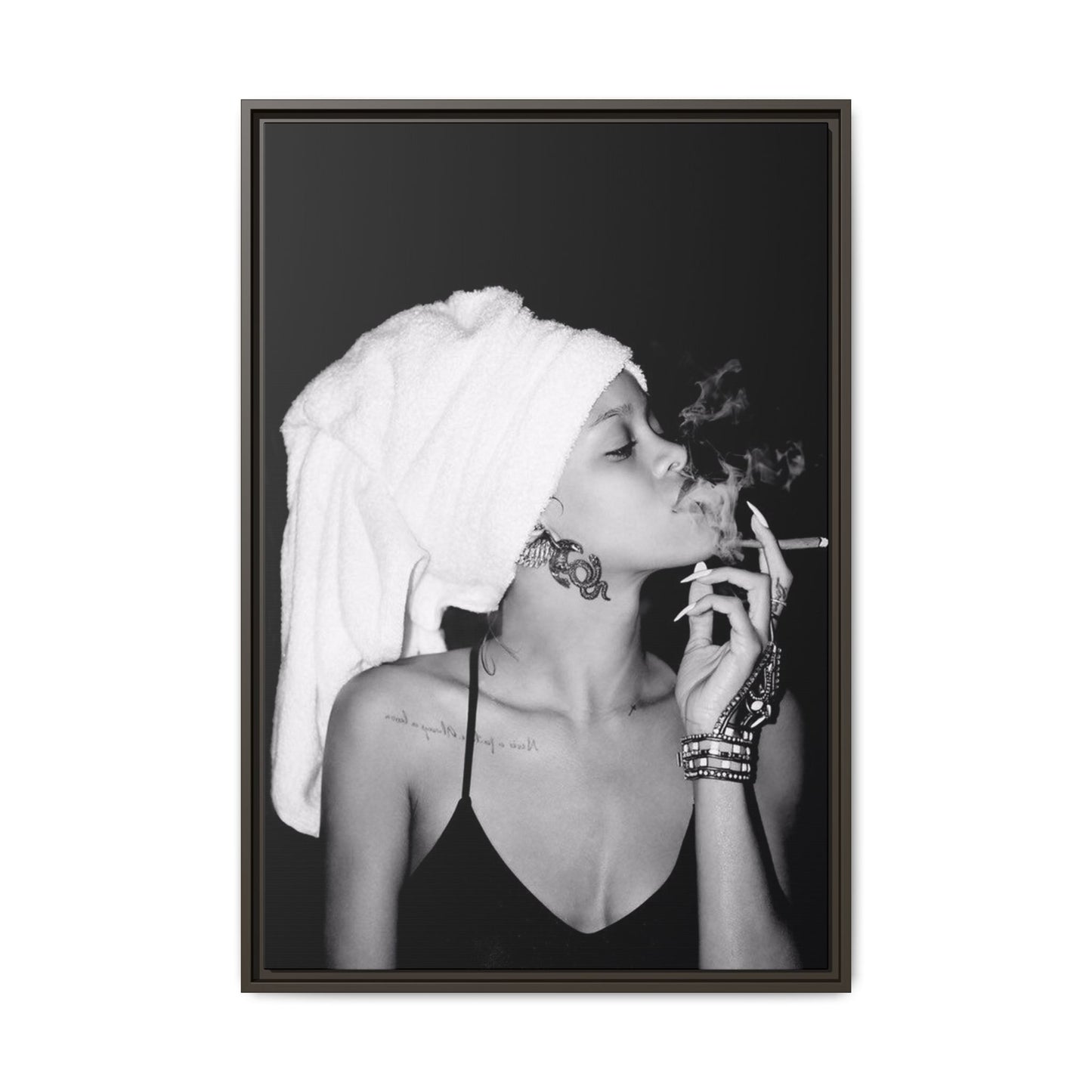 BADGAL CANVAS WITH FRAME