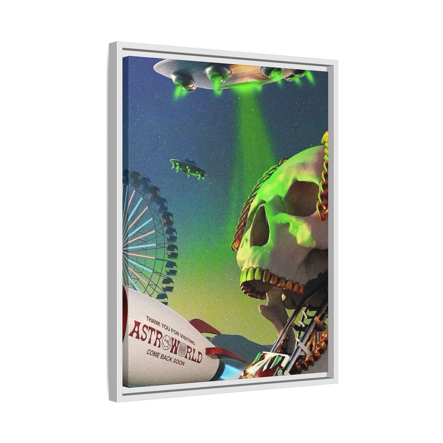 ASTROWORLD CANVAS WITH FRAME