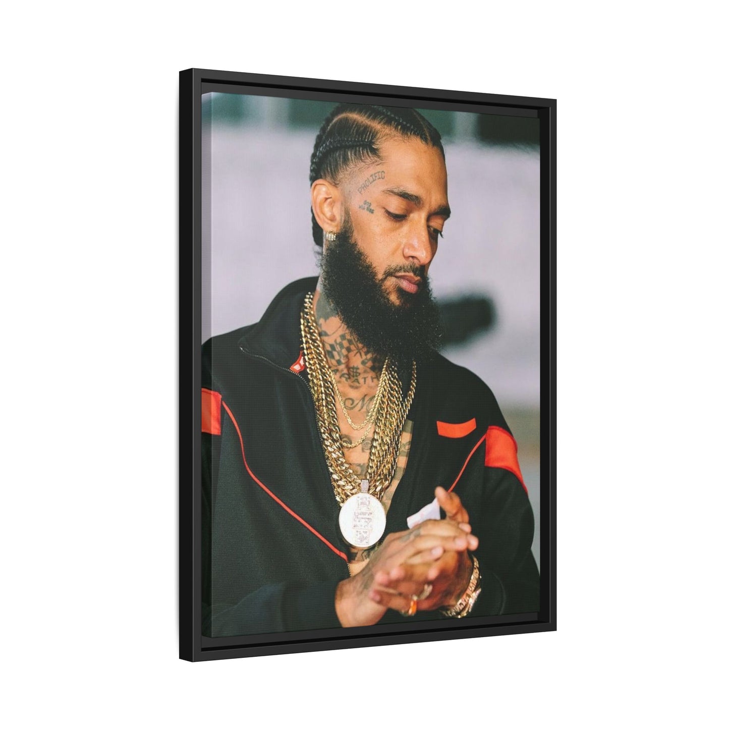 HU$$LE CANVAS WITH FRAME