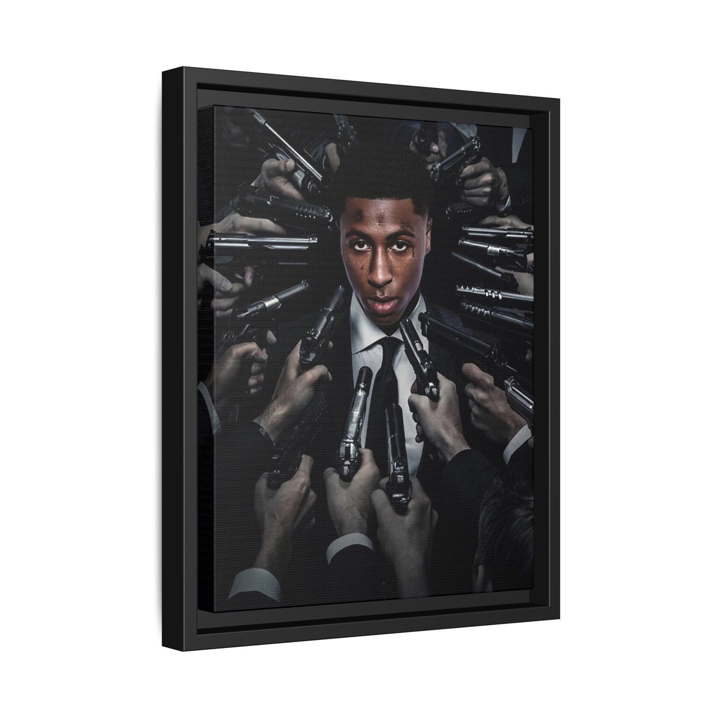 YOUNGBOY CANVAS WITH FRAME