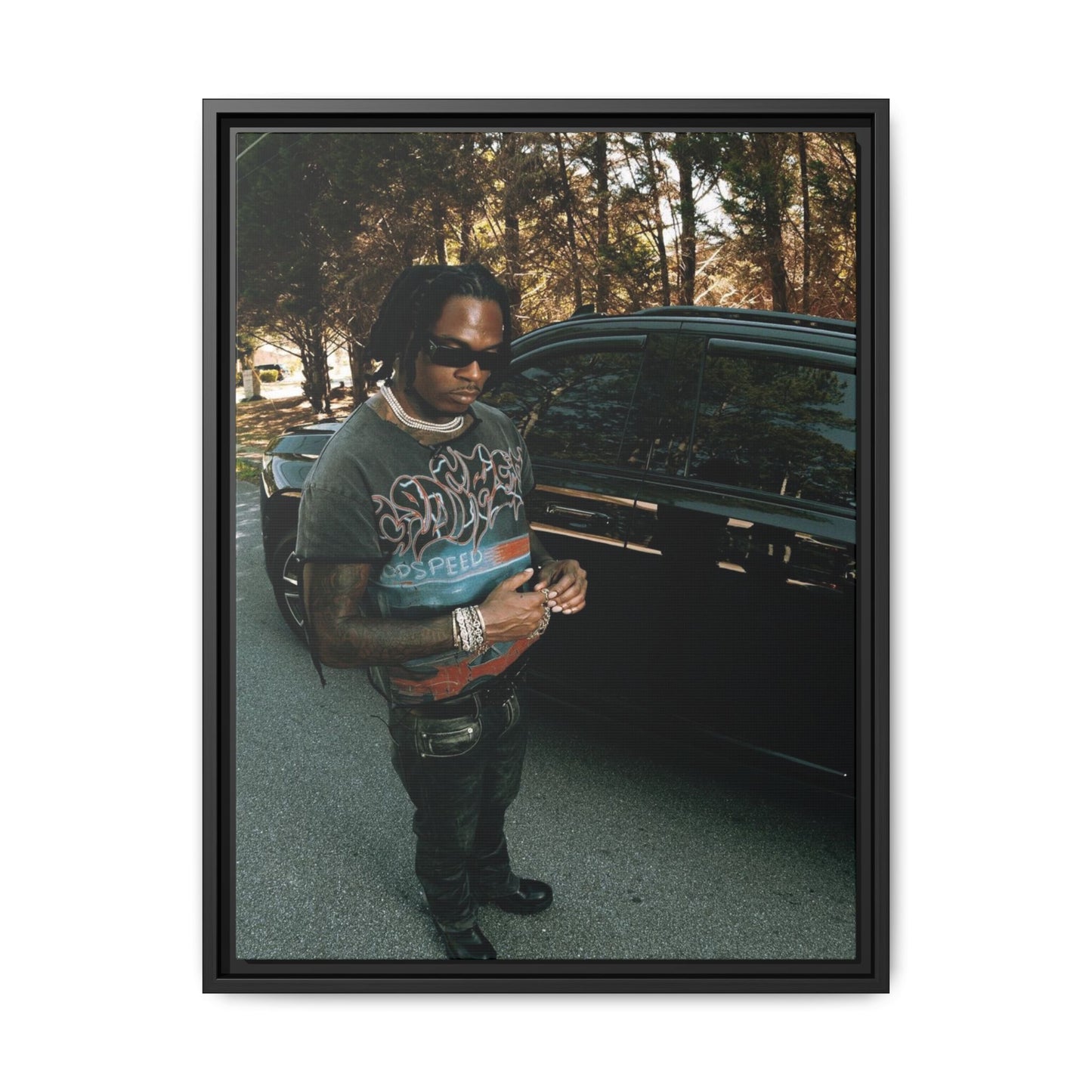 GUNNA CANVAS WITH FRAME
