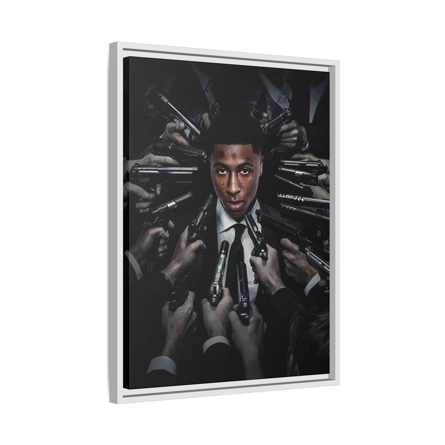 YOUNGBOY CANVAS WITH FRAME