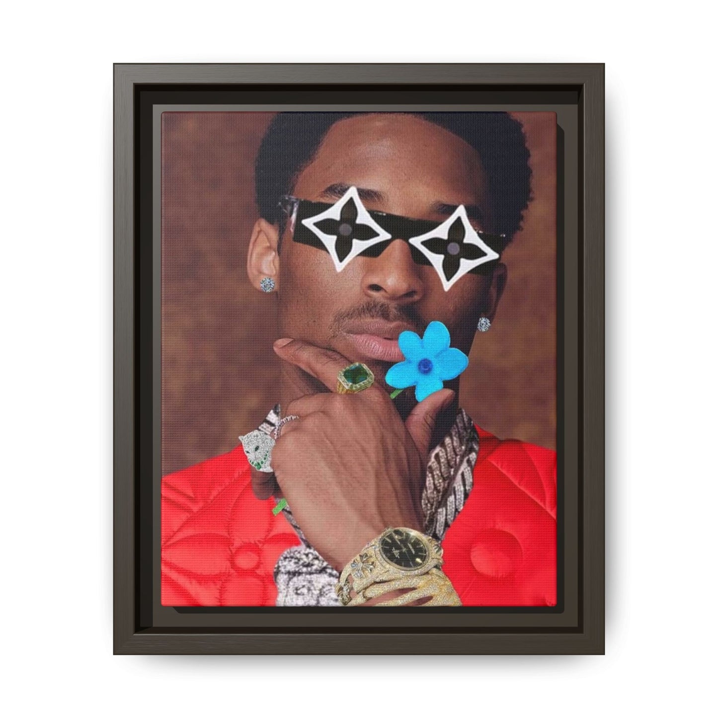 KOBE CANVAS WITH FRAME