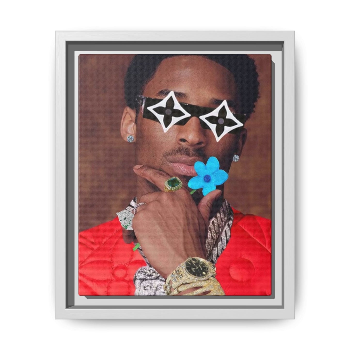 KOBE CANVAS WITH FRAME