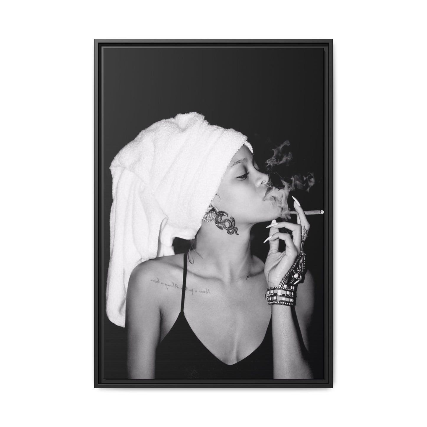 BADGAL CANVAS WITH FRAME