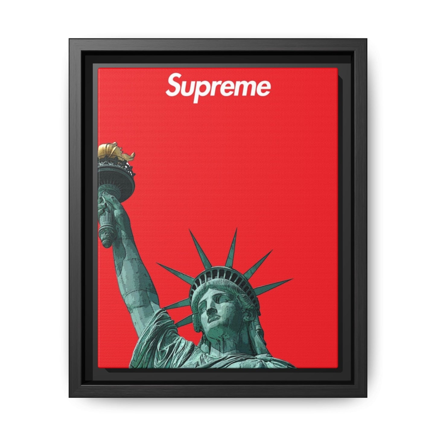 NY SUPREME CANVAS WITH FRAME