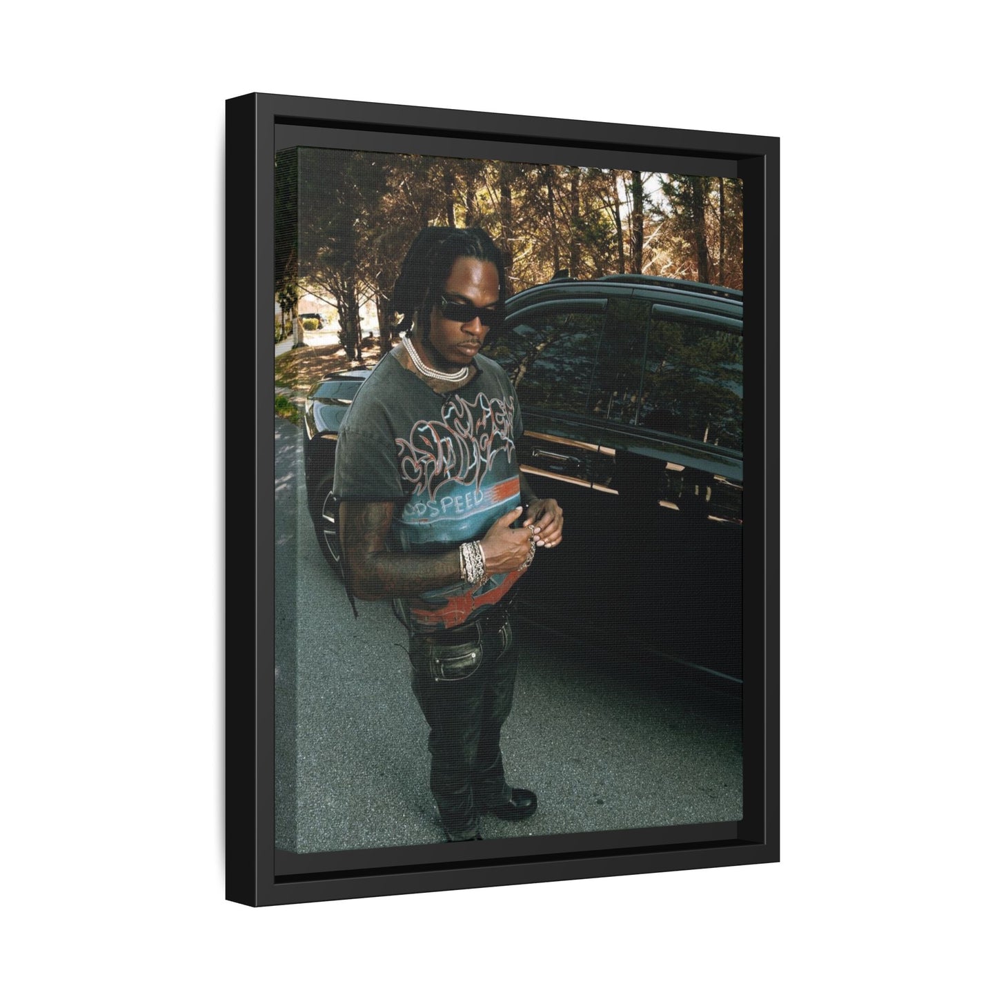 GUNNA CANVAS WITH FRAME