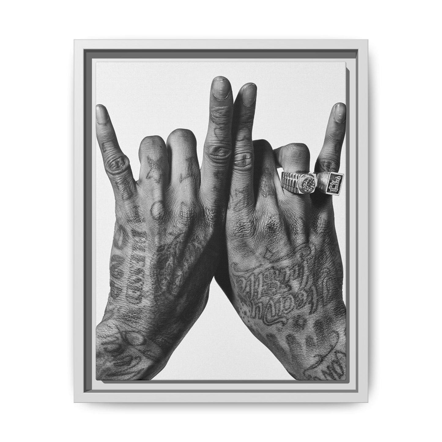 WIZ CANVAS WITH FRAME
