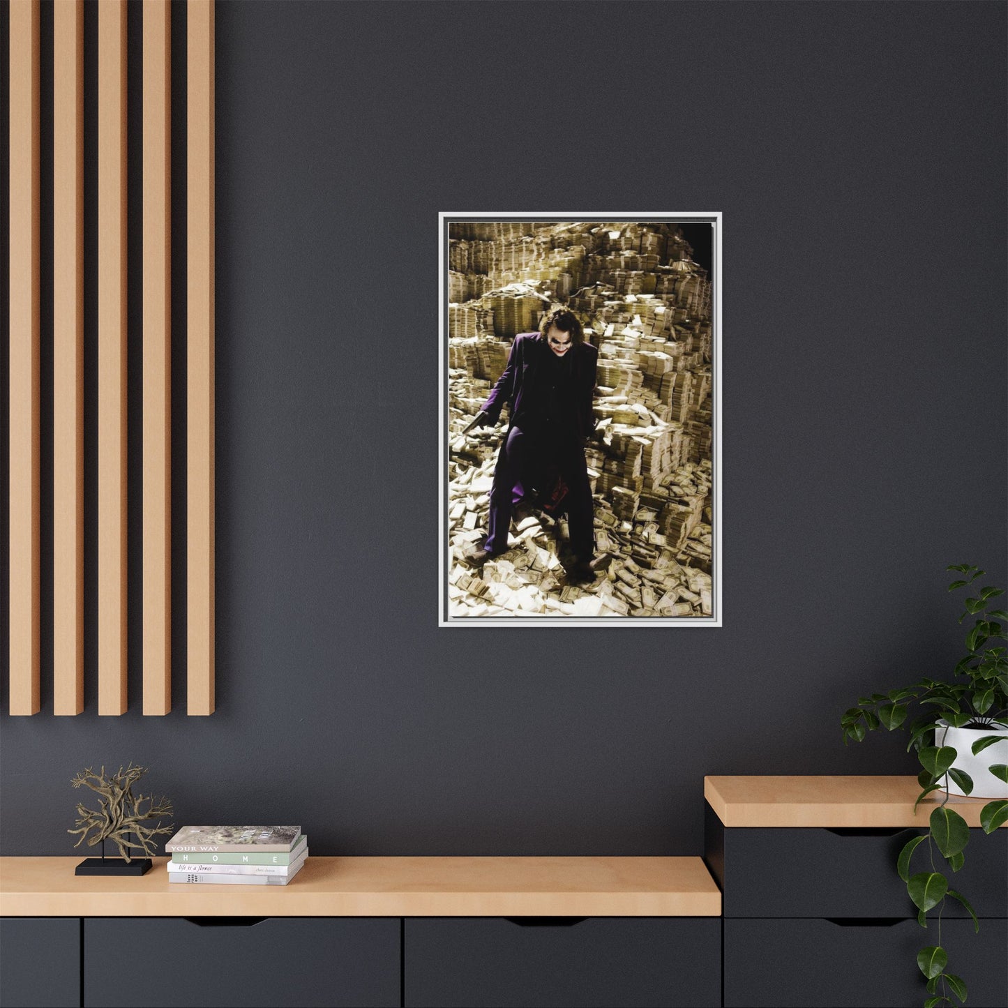 JOKER CANVAS WITH FRAME