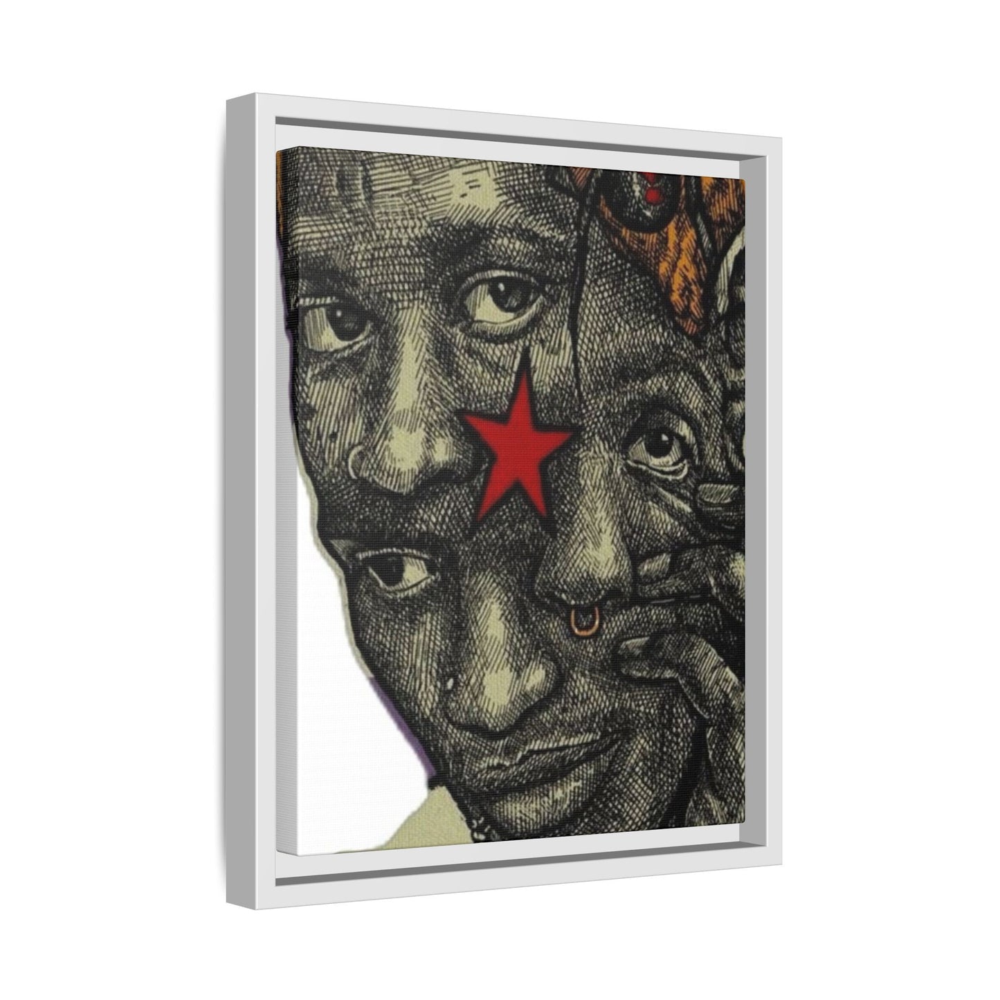 THUG FREE CANVAS WITH FRAME