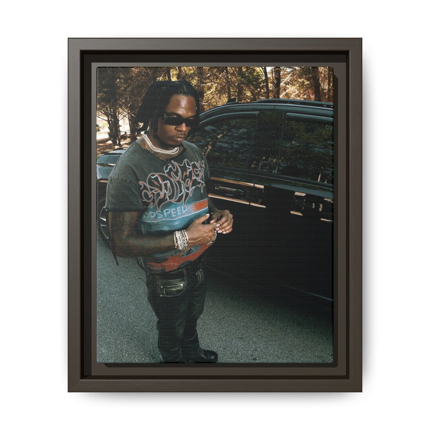 GUNNA CANVAS WITH FRAME
